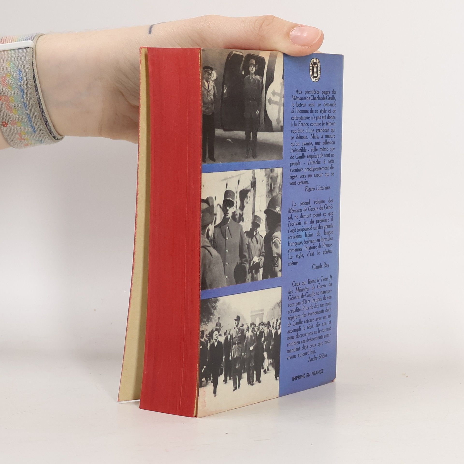 Général de Gaulle Mémoires de guerre. L'unité 1942-1944