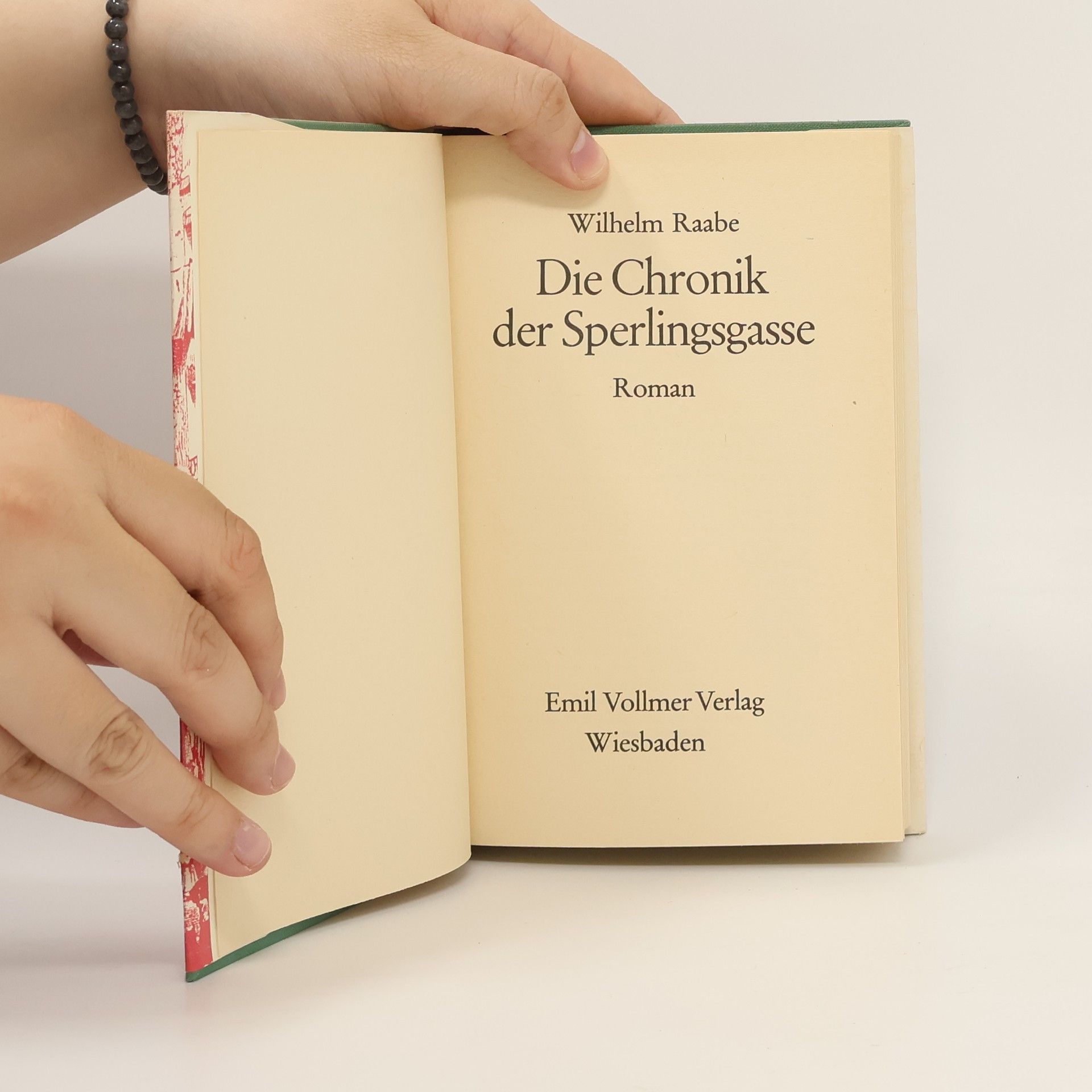 Wilhelm Raabe Die Chronik der Sperlingsgasse