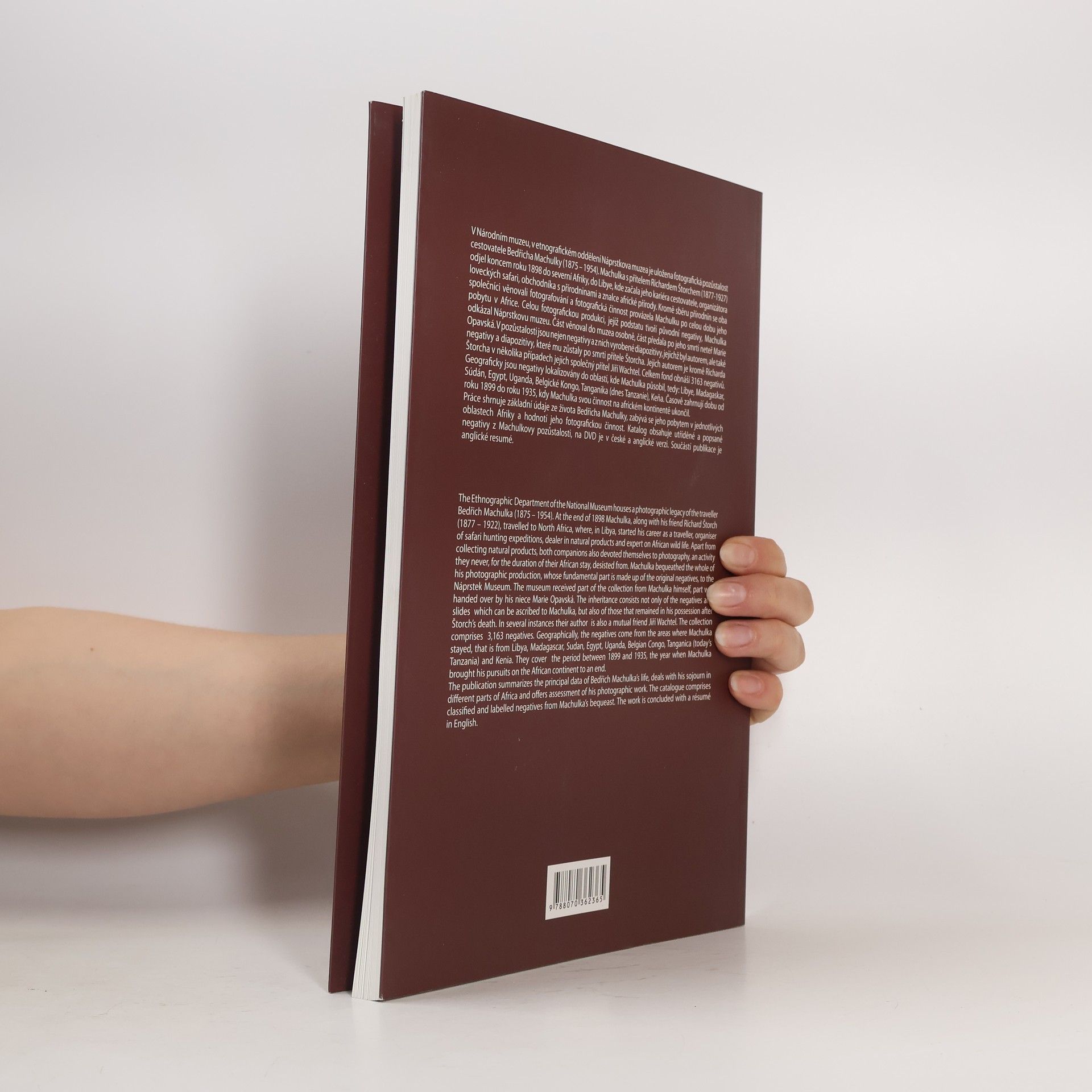 Jiřina Todorovová Fotografická pozůstalost cestovatele Bedřicha Machulka - Katalog negativů