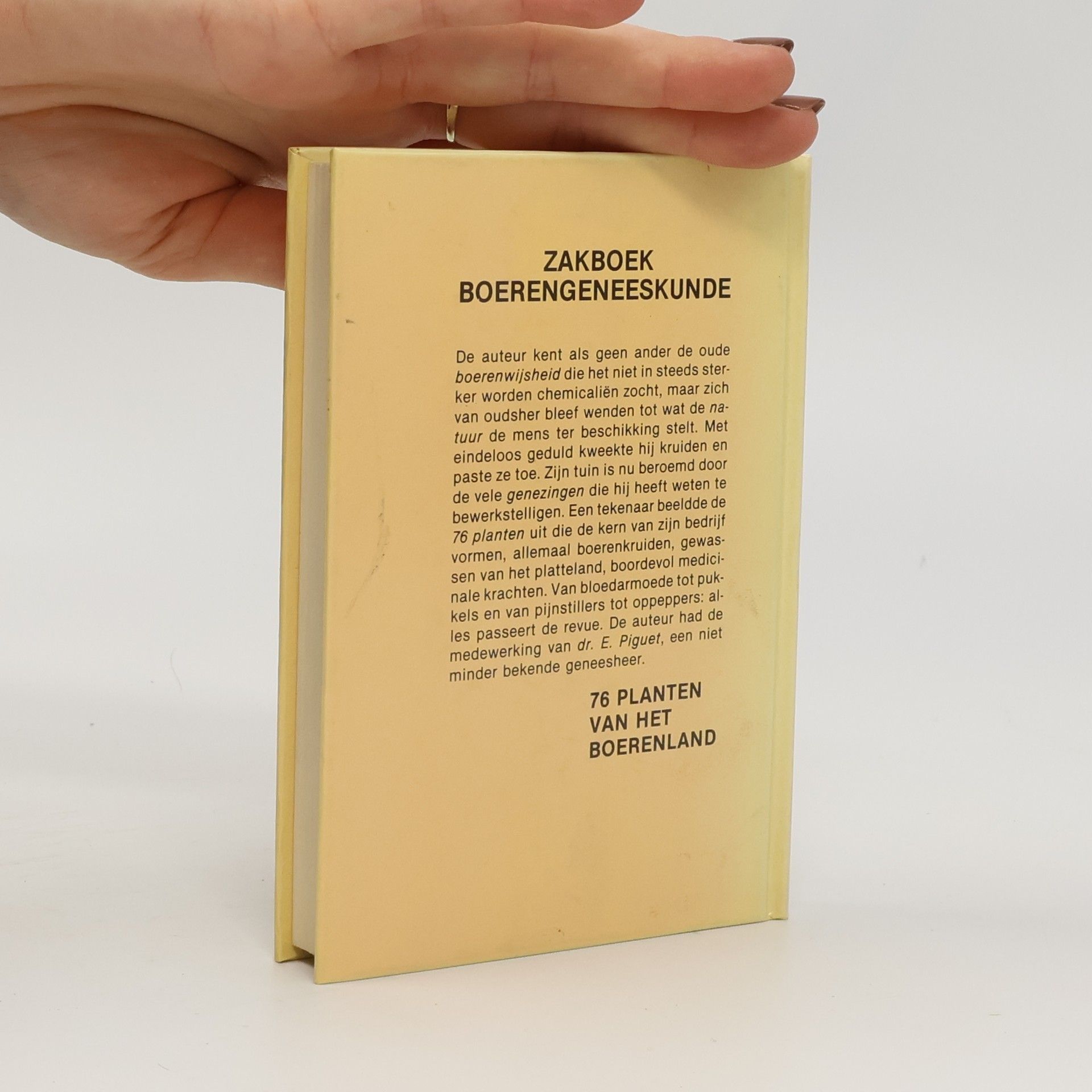 Alexandre Bourdin Zakboek boerengeneeskunde