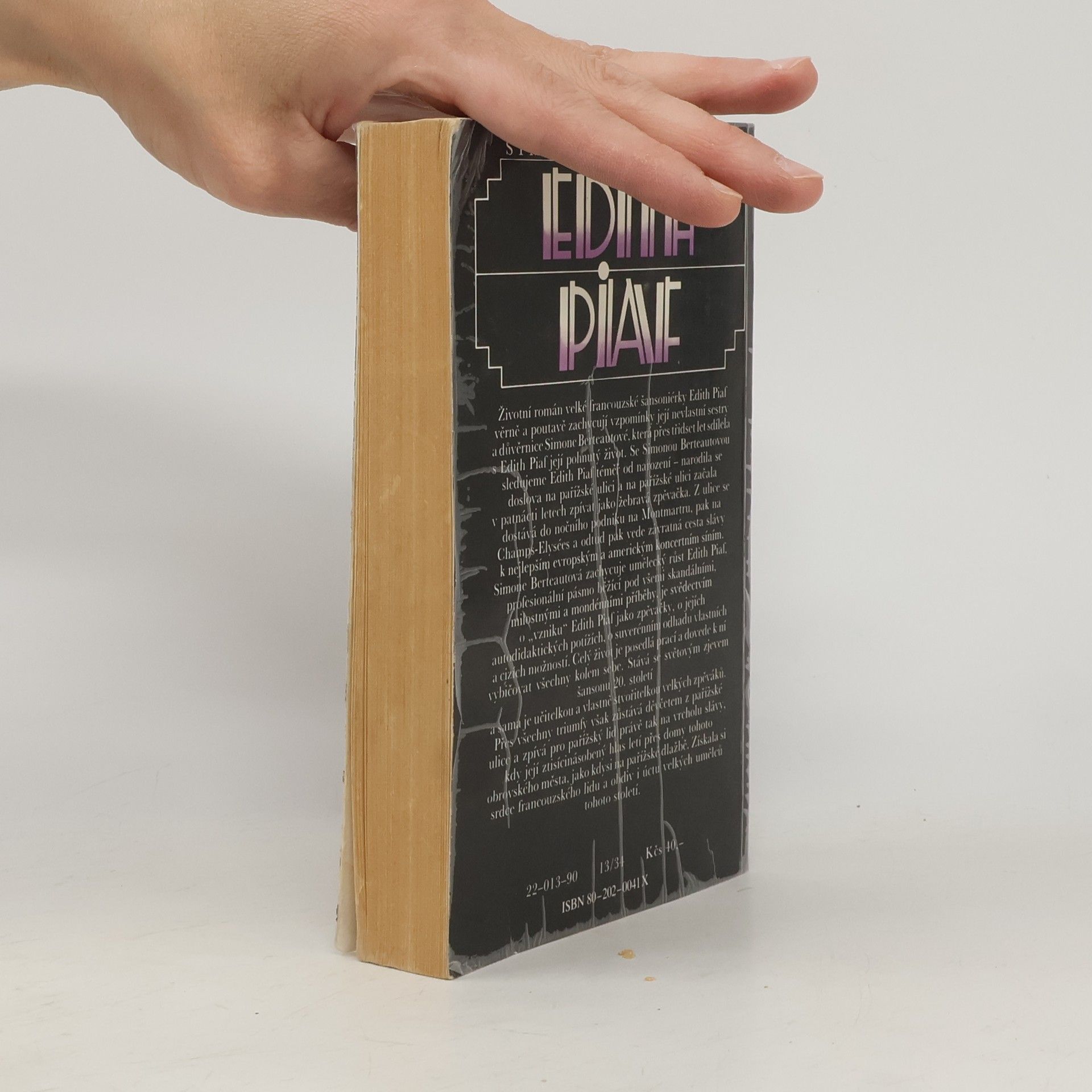 Marie Janů Edith Piaf