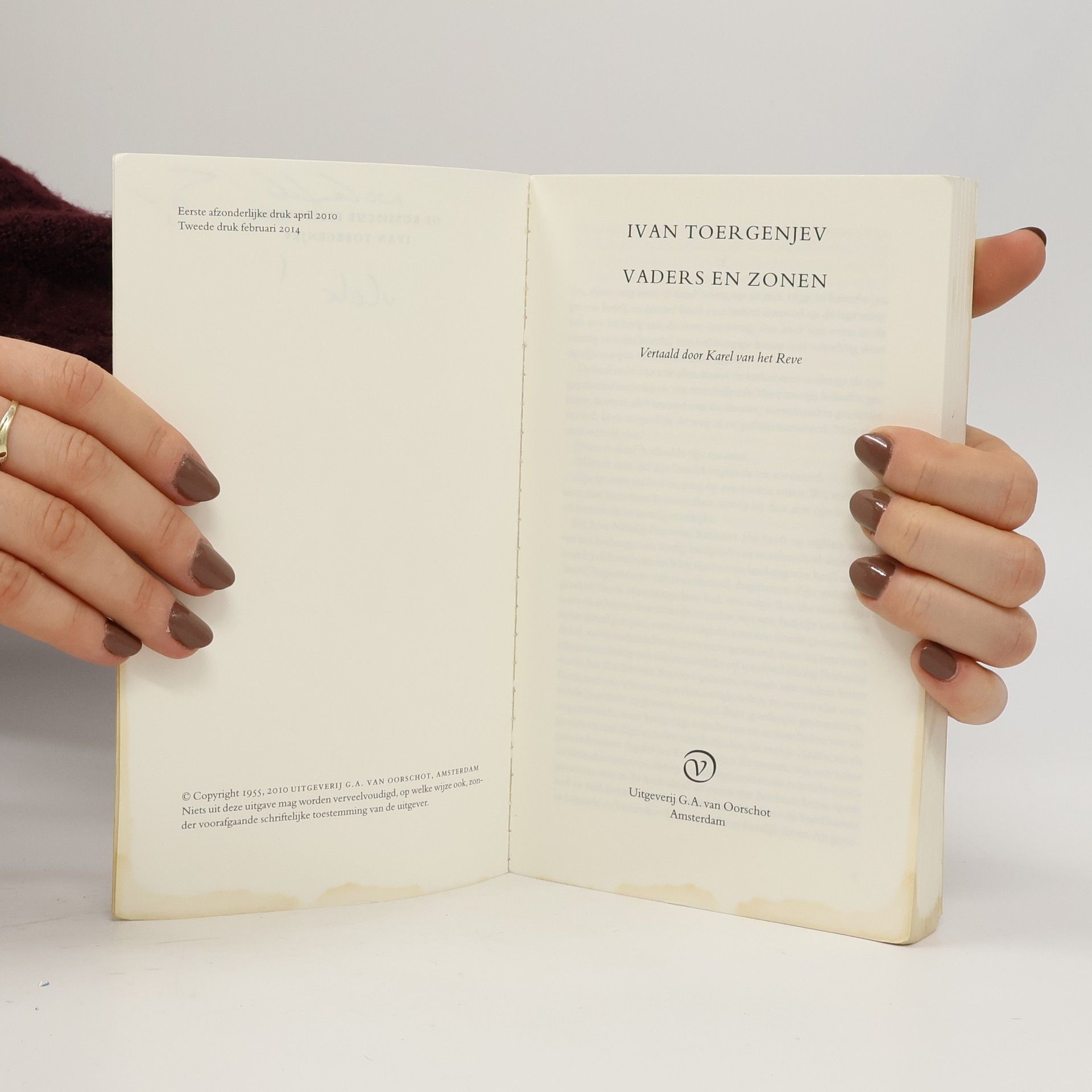 Ivan Toergenjev Russische bibliotheek: Vaders en zonen