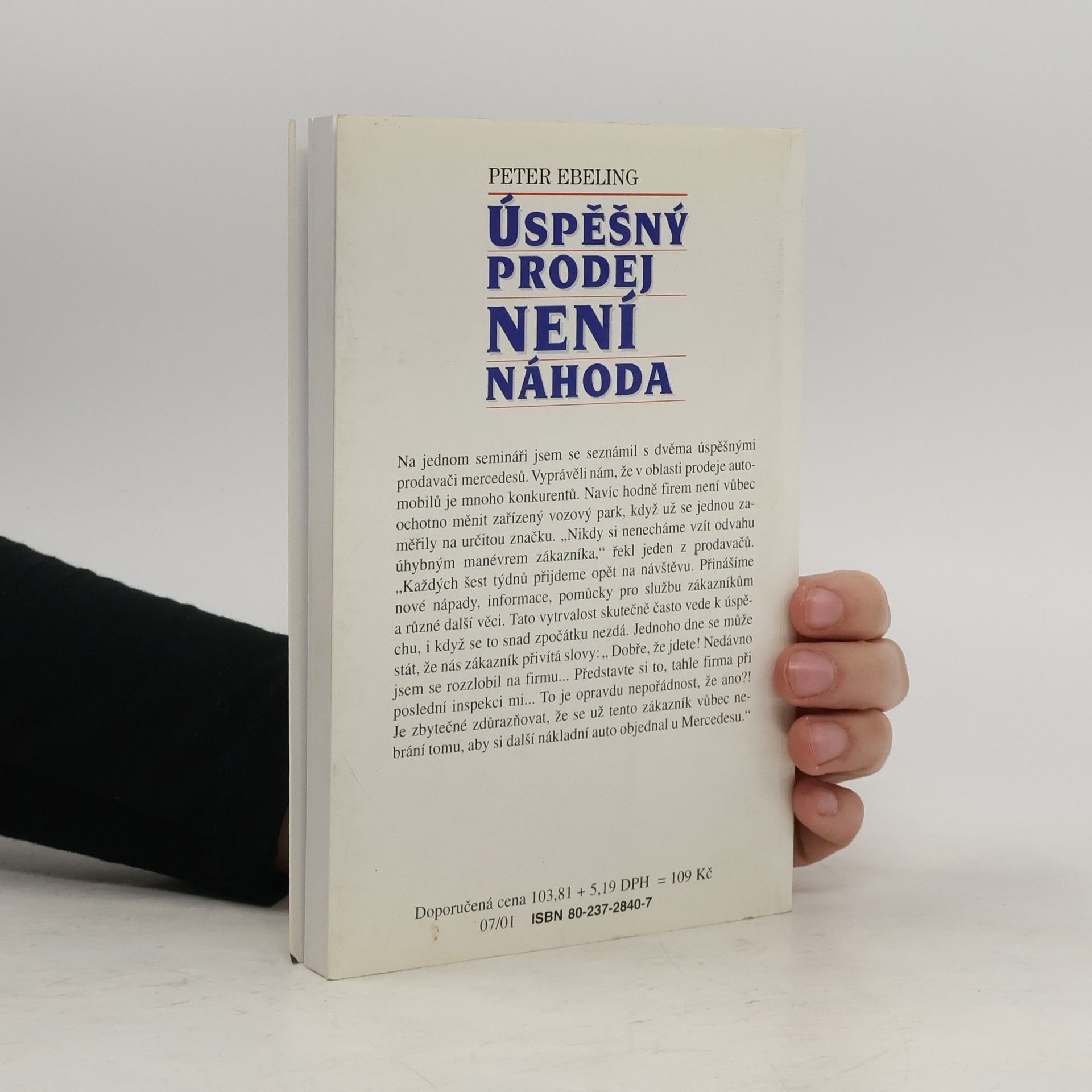 Peter Ebeling Úspěšný prodej není náhoda