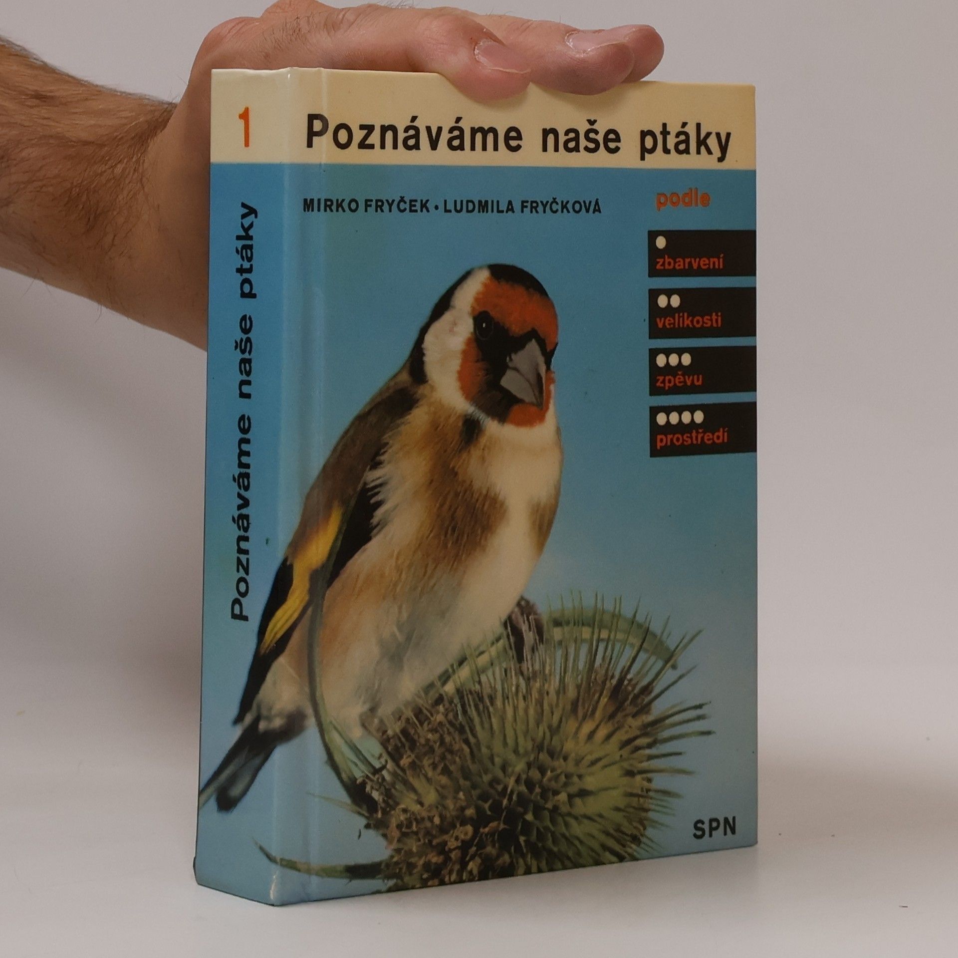 Ludmila Fryčková Poznáváme naše ptáky 1. Podle zabarvení, velikosti, zpěvu, prostředí