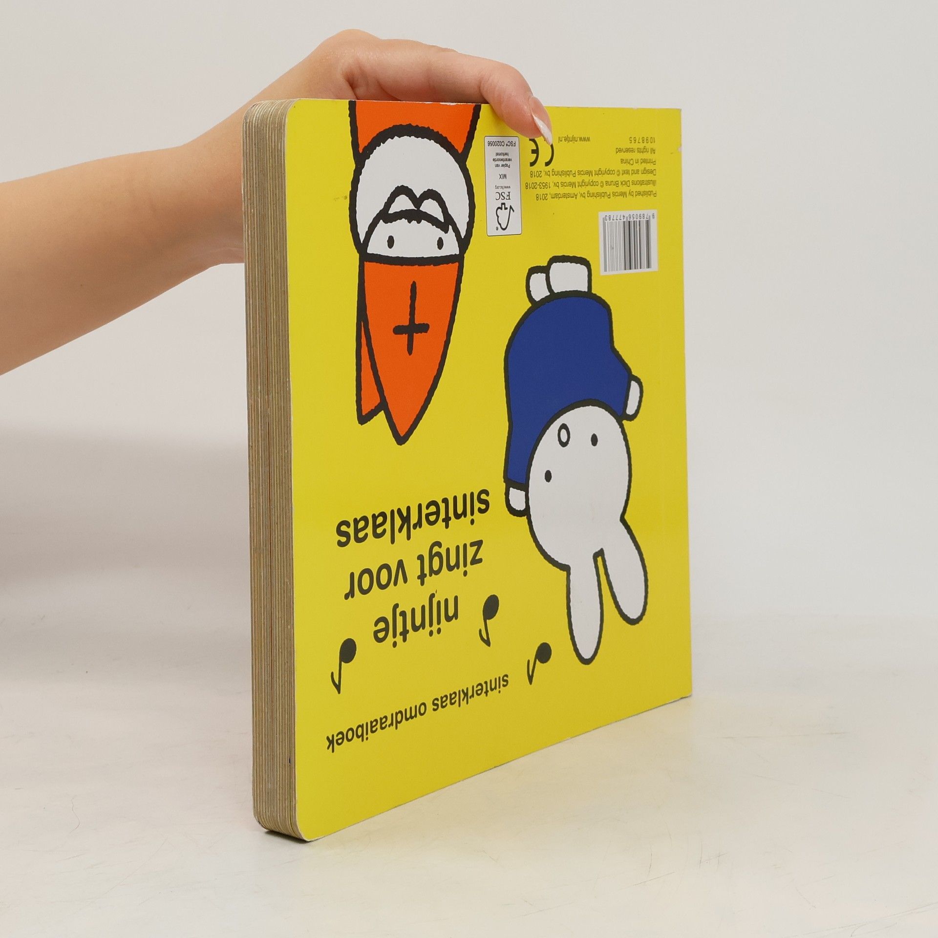 Dick Bruna Nijntje Sinterklaas omdraaiboek