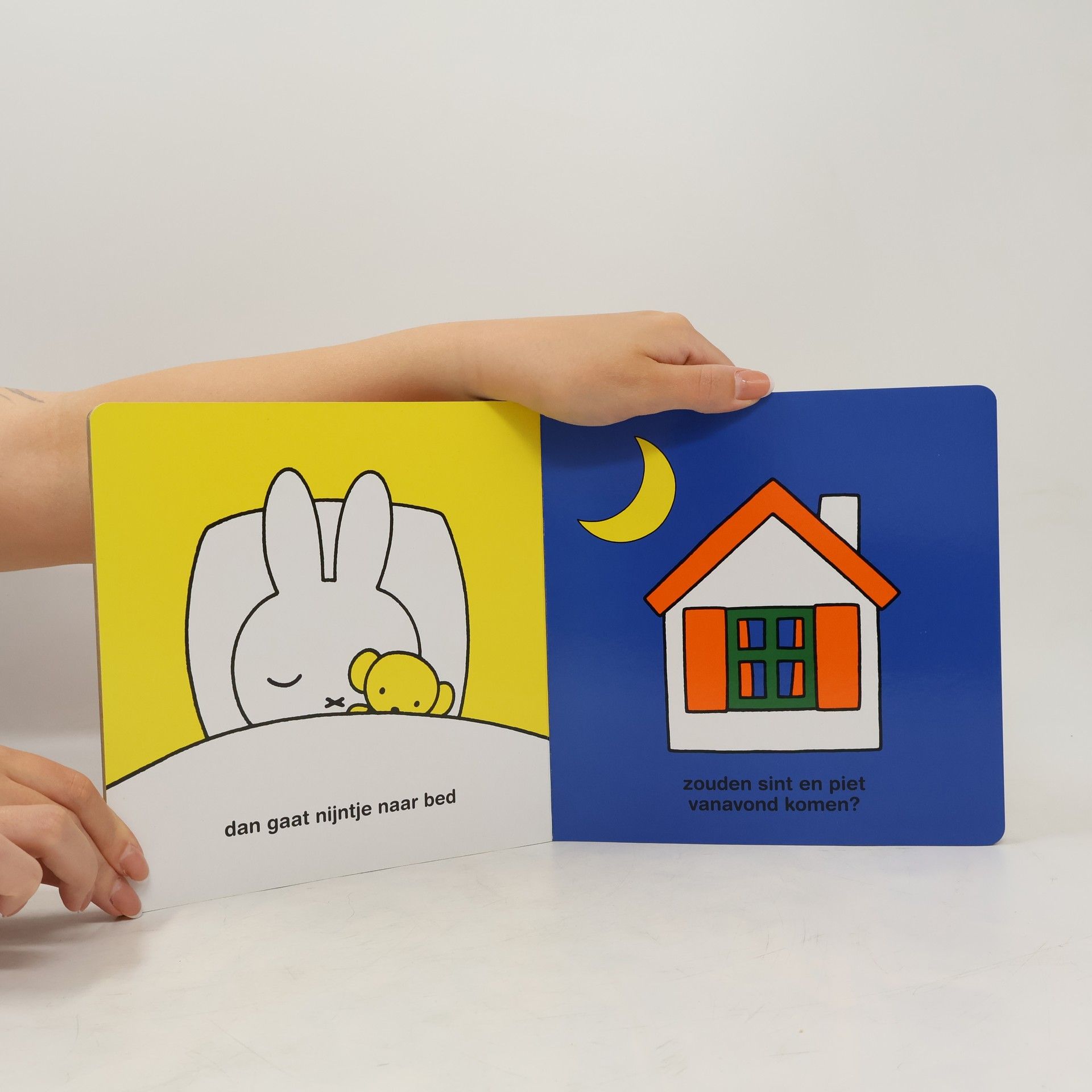 Dick Bruna Nijntje Sinterklaas omdraaiboek