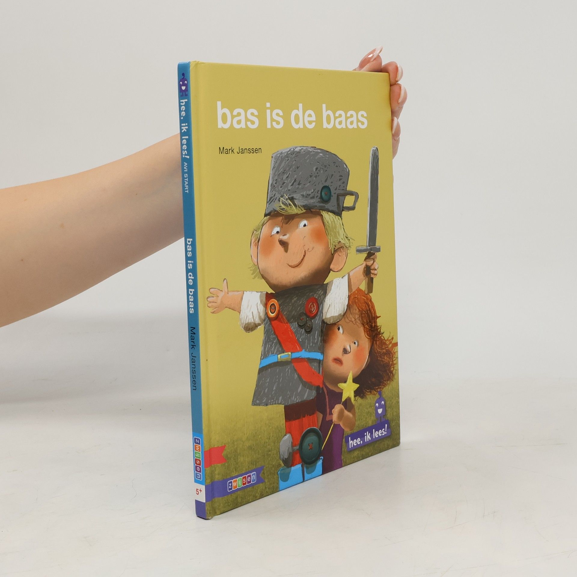 Mark Janssen Hee, ik lees!: Bas is de baas