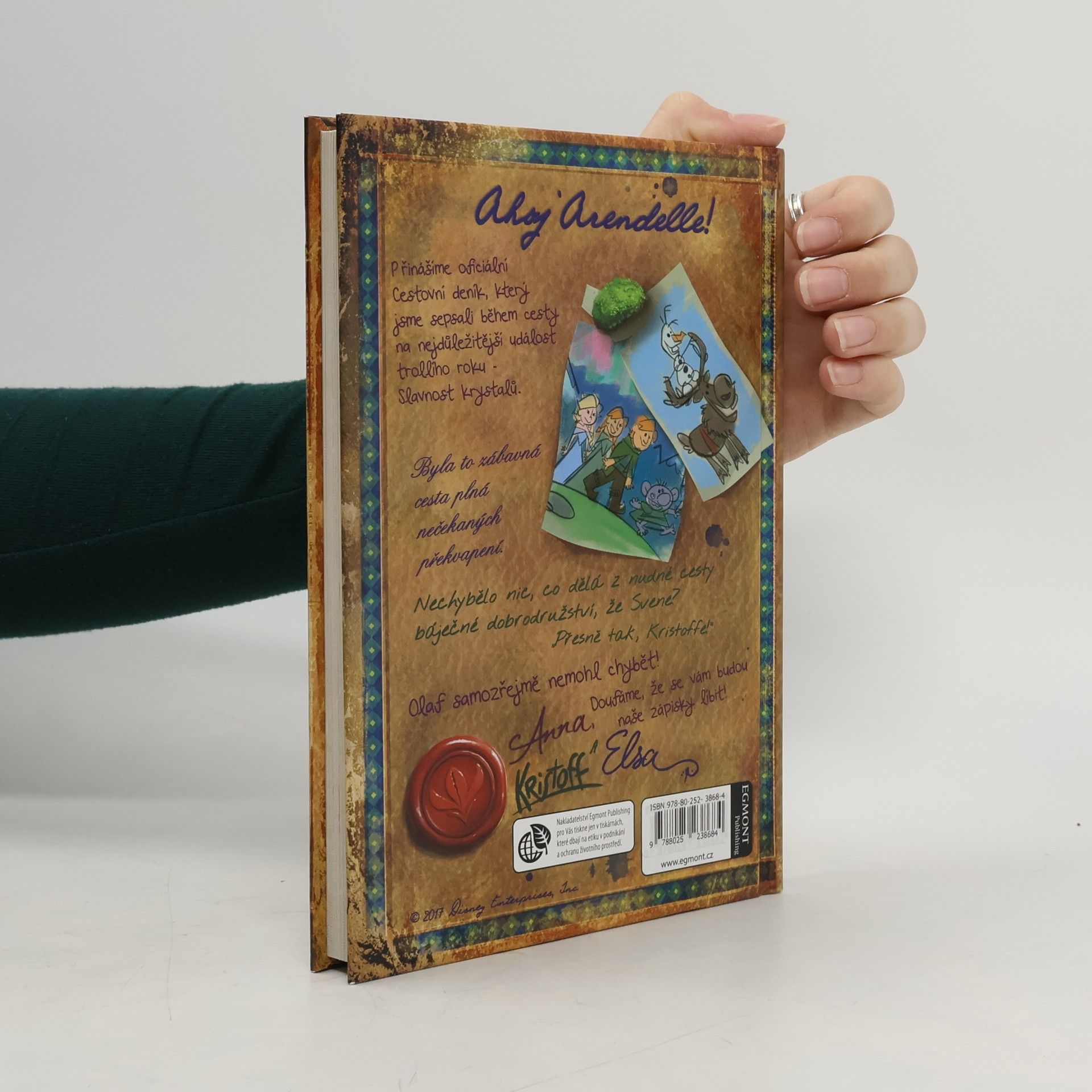 Various authors Ledové království Polární záře Cestovní deník