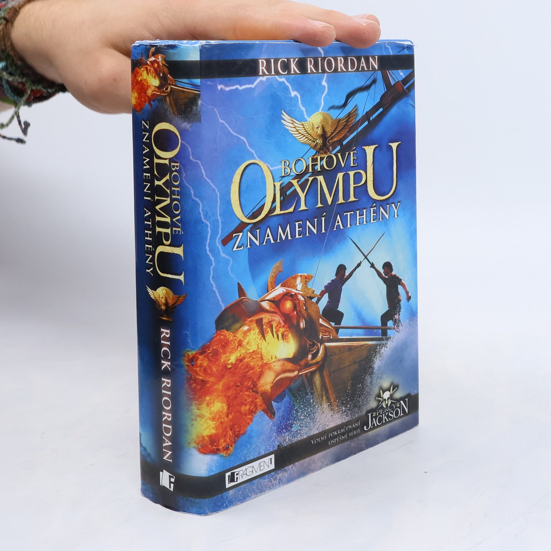 Rick Riordan Bohové Olympu. Znamení Athény