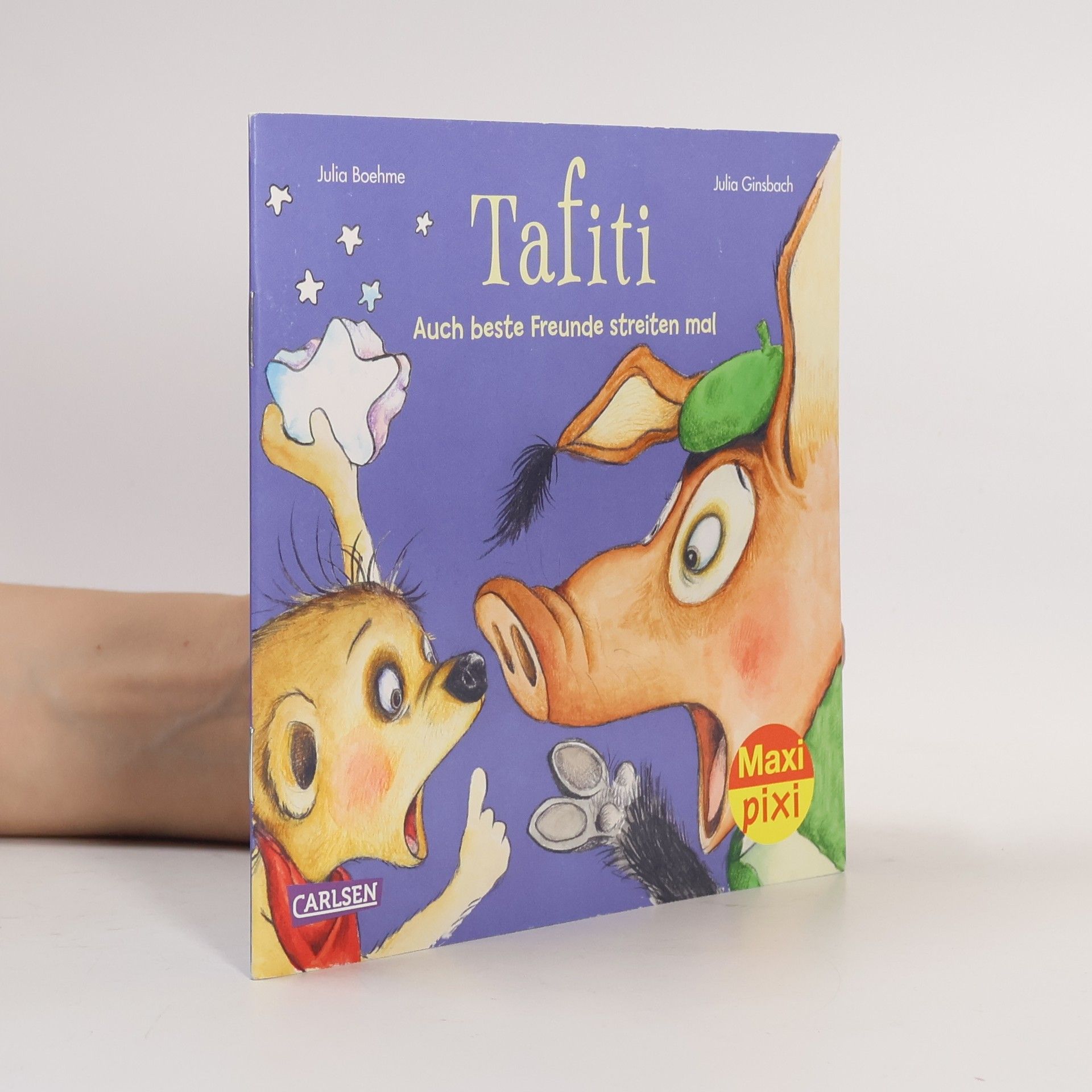 Julia Boehme Maxi Pixi 381: Tafiti: Auch beste Freunde streiten mal