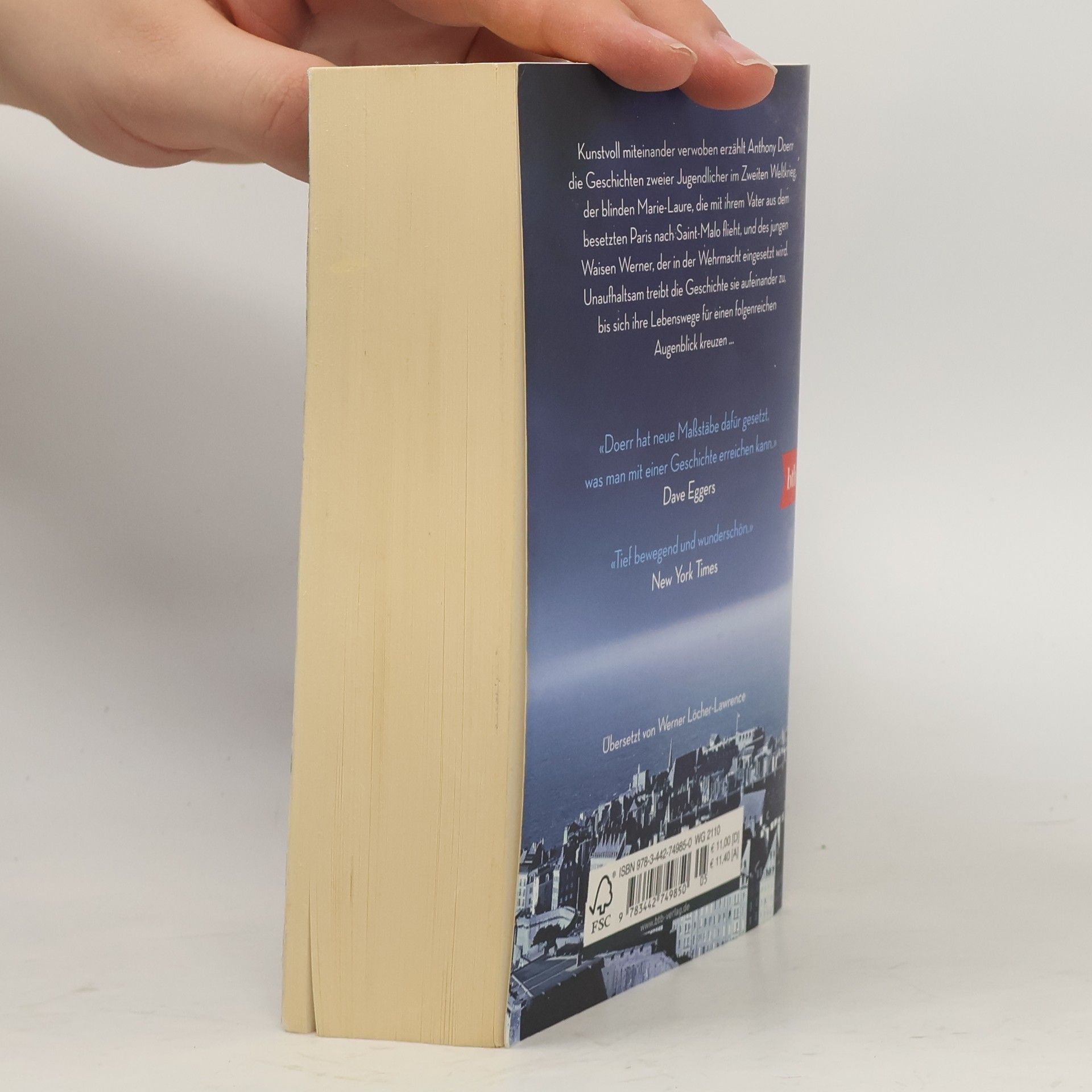 Anthony Doerr Alles licht, das wir nicht sehen