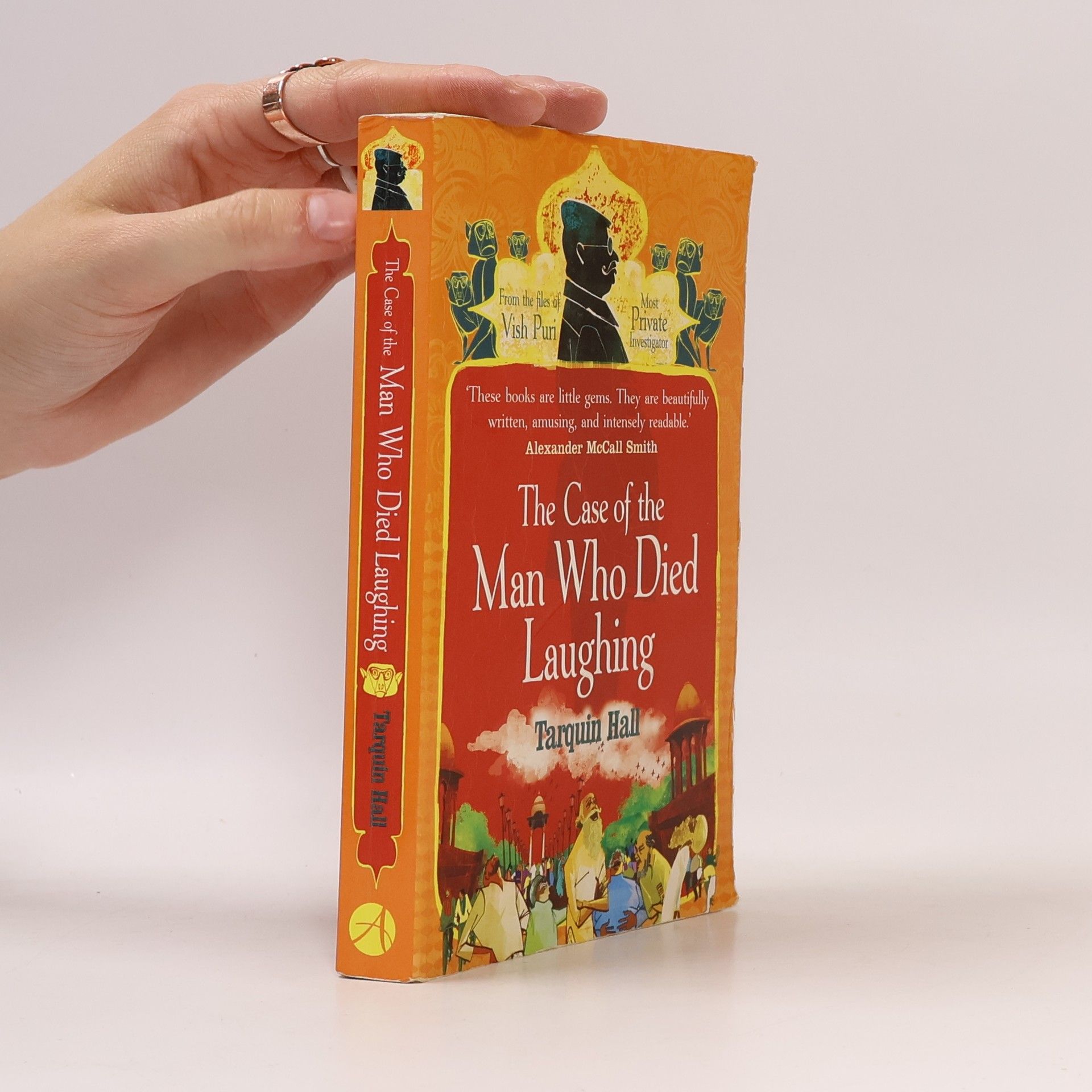 Tarquin Hall The Case of the Man who Died Laughing. Der lachende Tote, englische Ausgabe