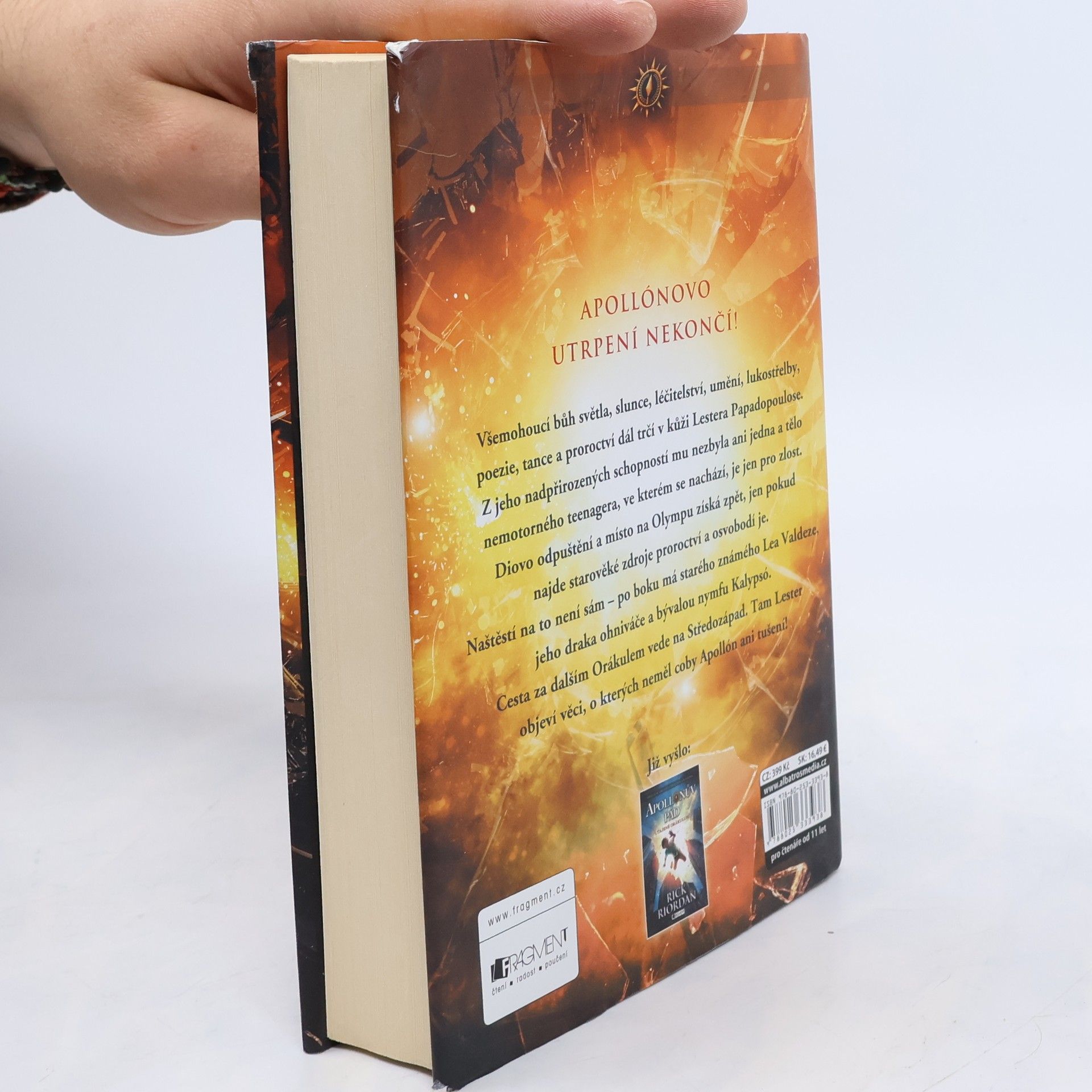 Rick Riordan Apollónův pád. Temné proroctví