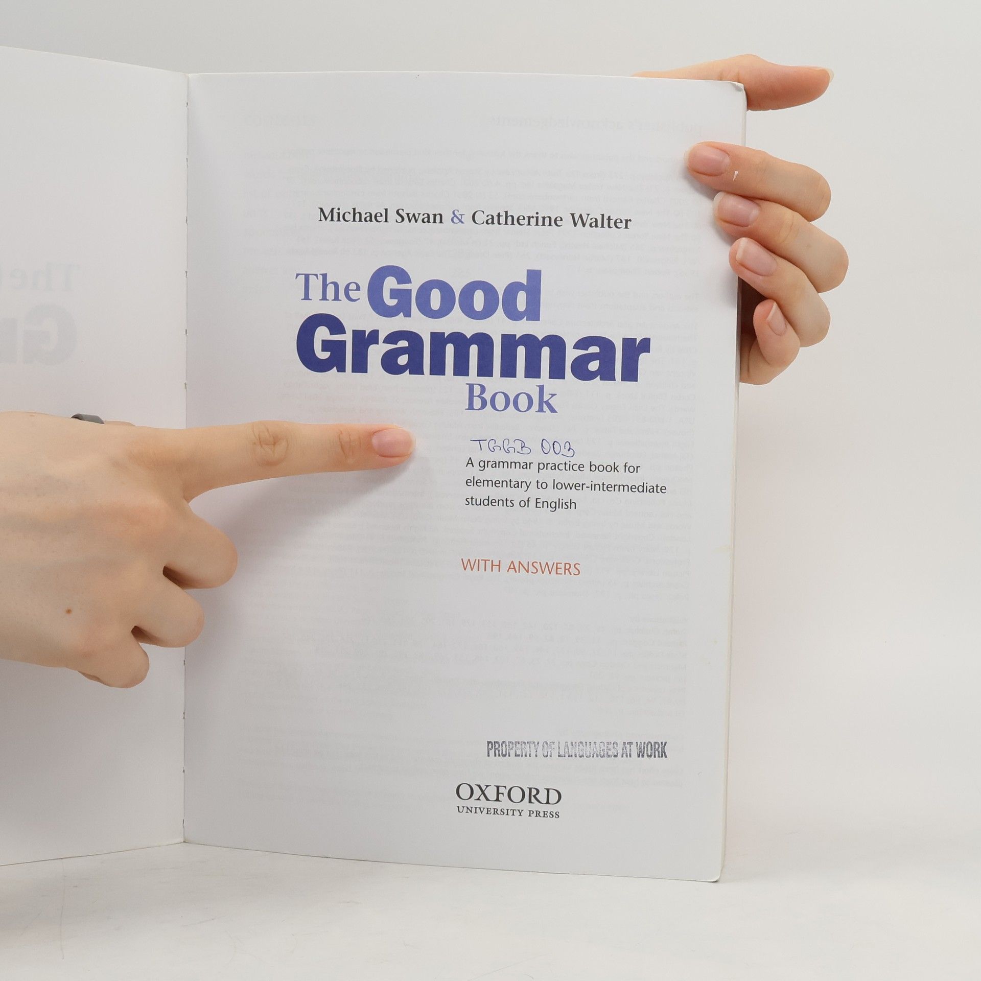 Michael Swan The Good grammar book with answers