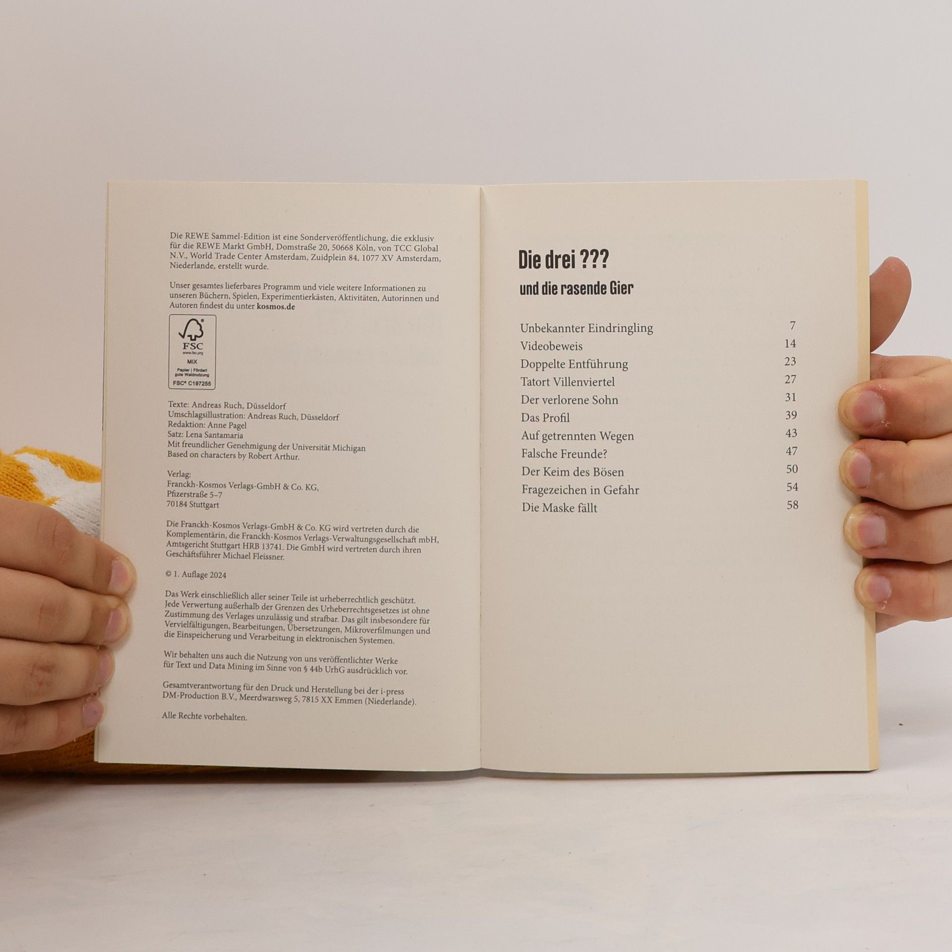 Autorenkollektiv Die drei??? und die rasende Gier