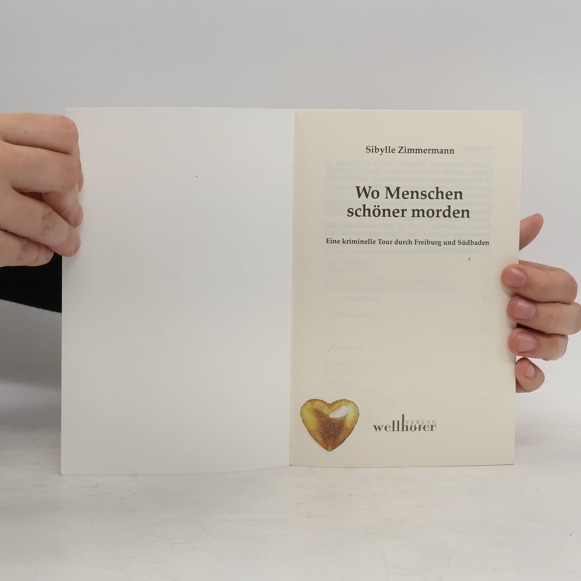 Sibylle Zimmermann Wo Menschen schöner morden