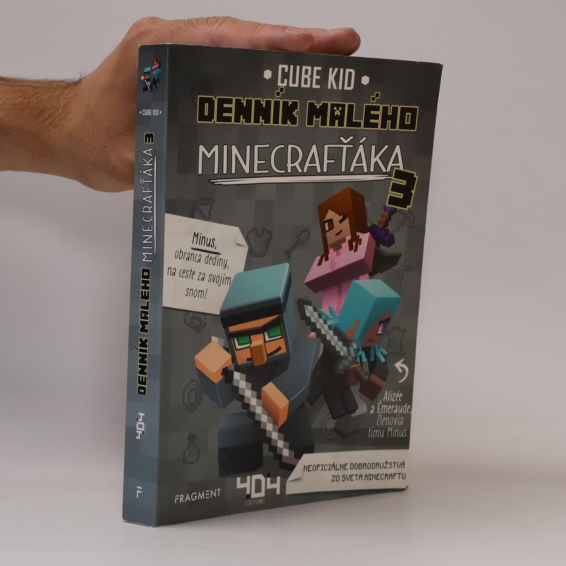 Various authors Denník malého minecrafťáka 3