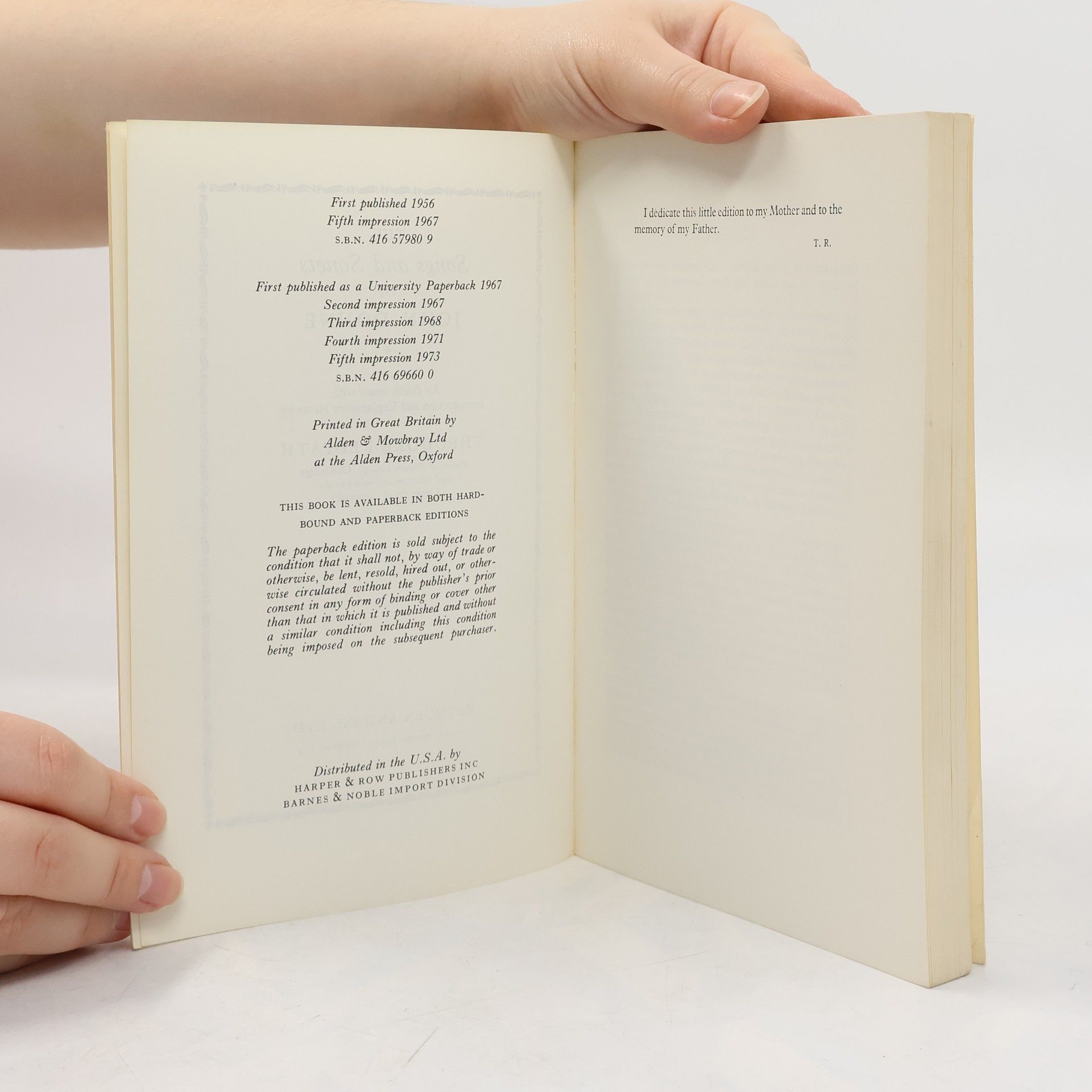 Theodore Redpath Songs and Sonnets of John Donne