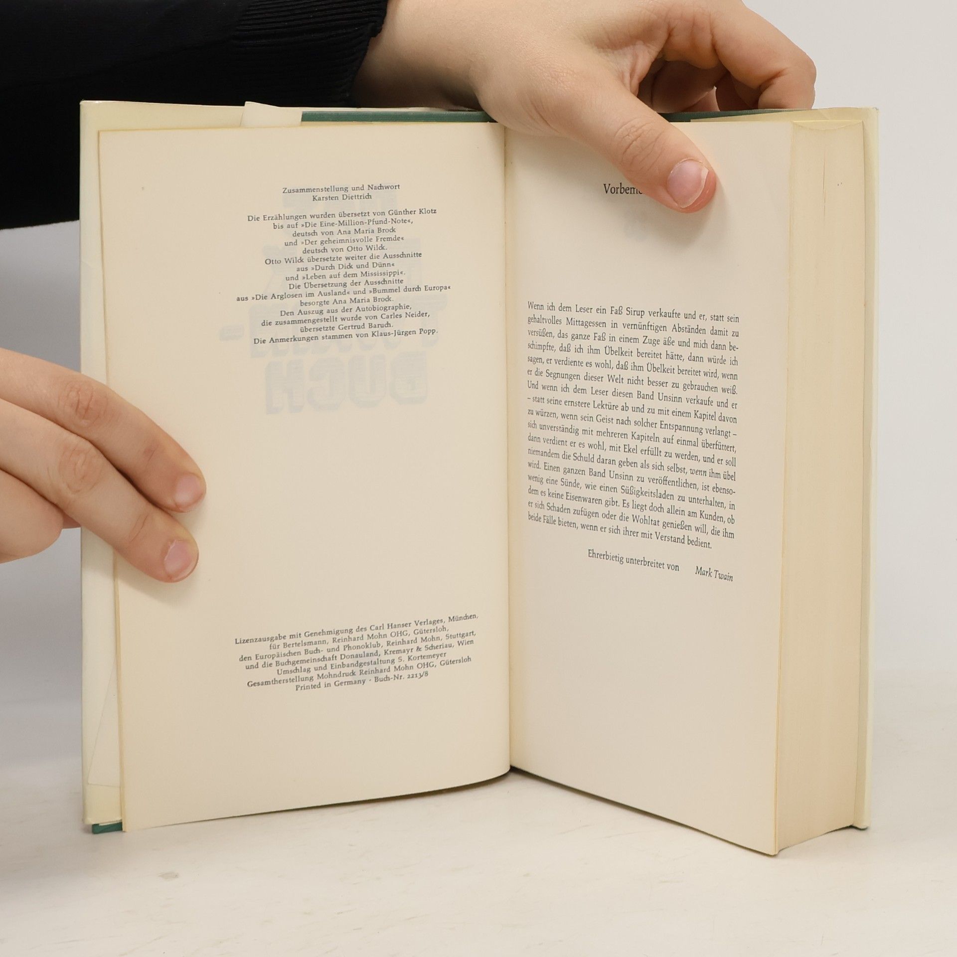 Autorenkollektiv Das Mark-Twain-Buch