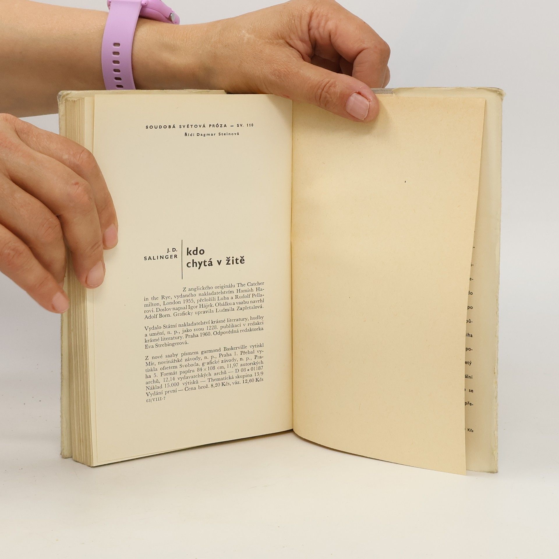 J. D. Salinger Kdo chytá v žitě