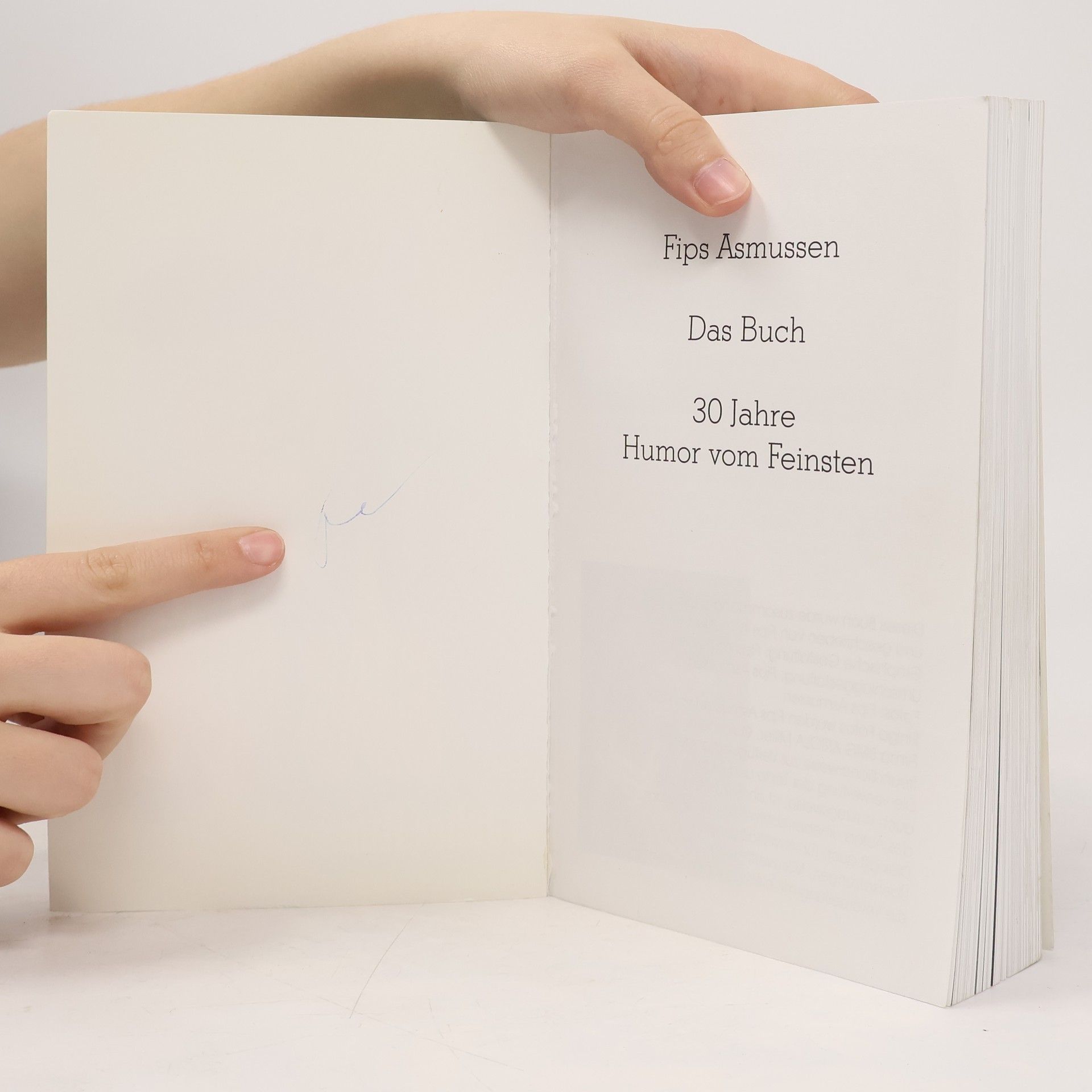 Fips Asmussen Das Buch
