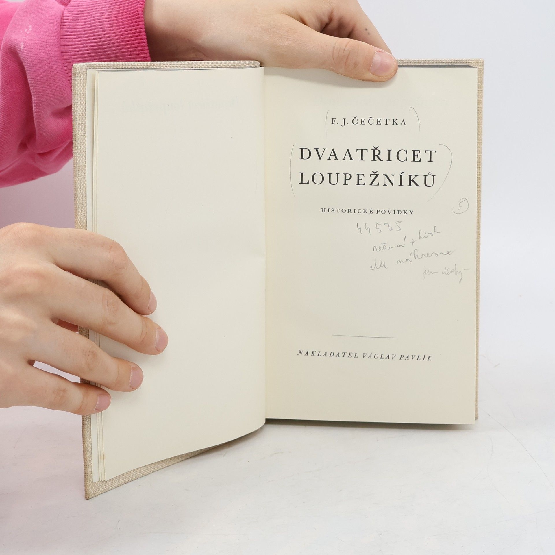 František Josef Čečetka Dvaatřicet loupežníků