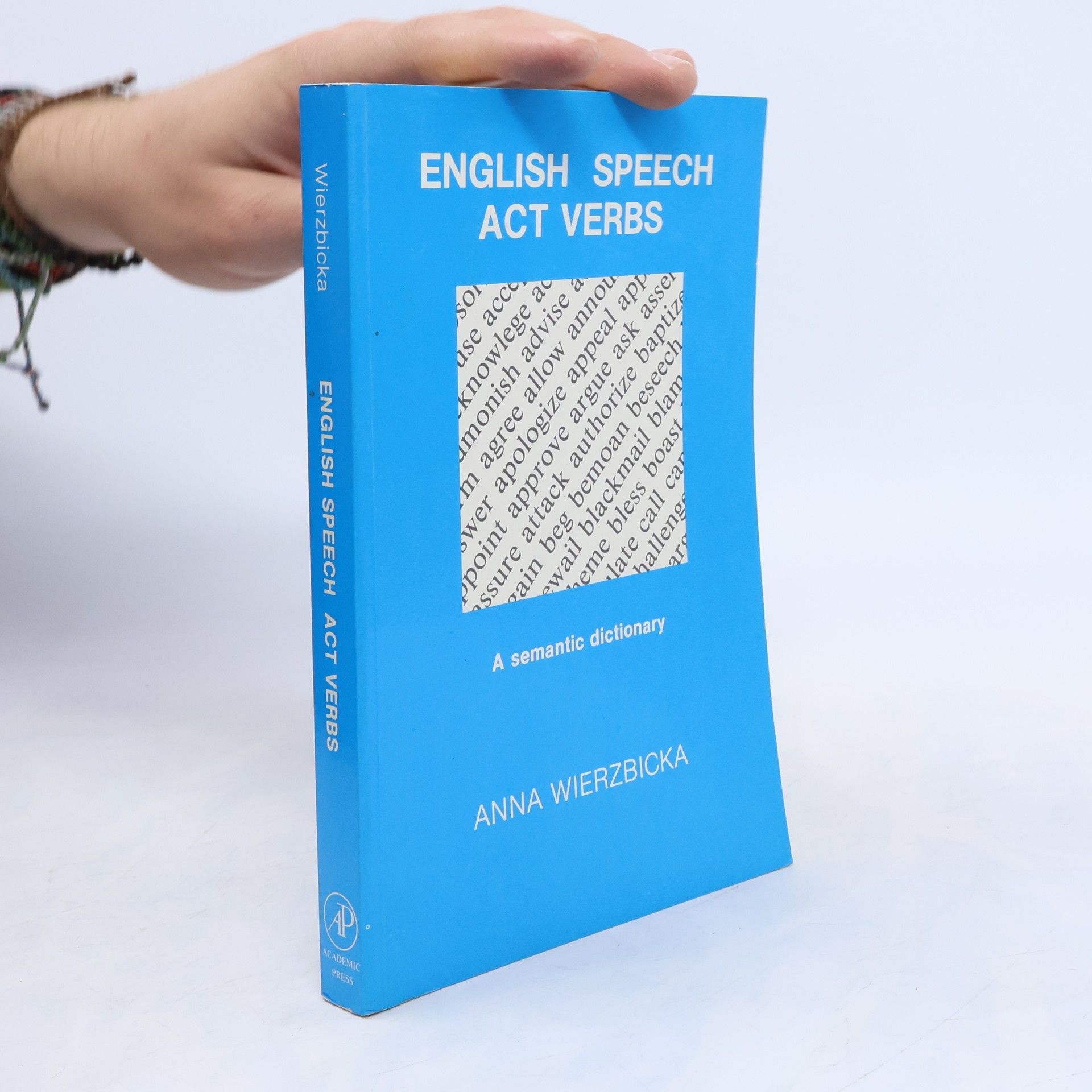 Anna Wierzbicka English Speech Act Verbs