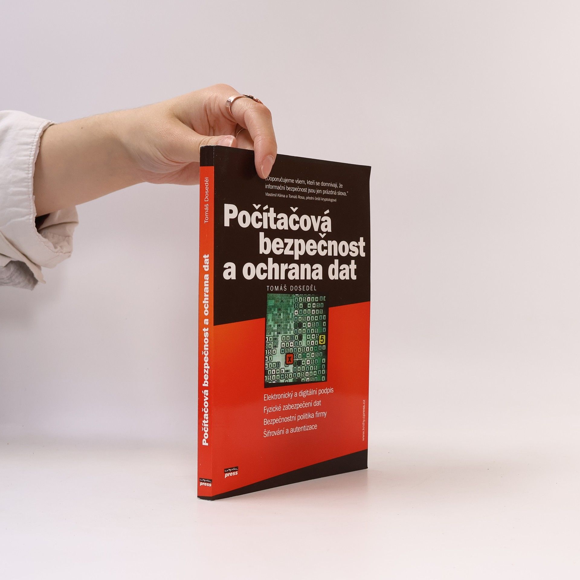 Tomáš Doseděl Počítačová bezpečnost a ochrana dat