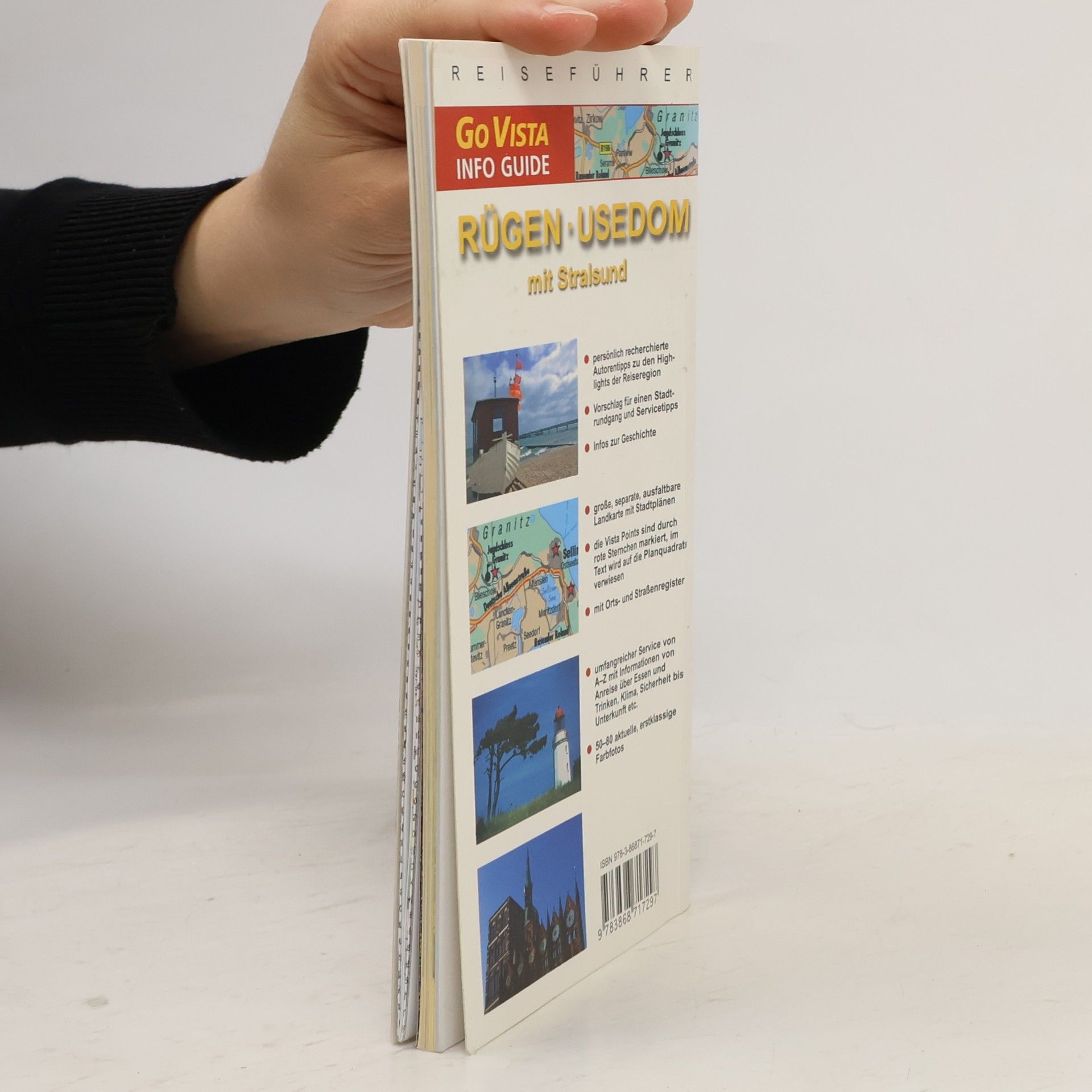 Eszter Kalmar Rügen Usedom mit Landkarte