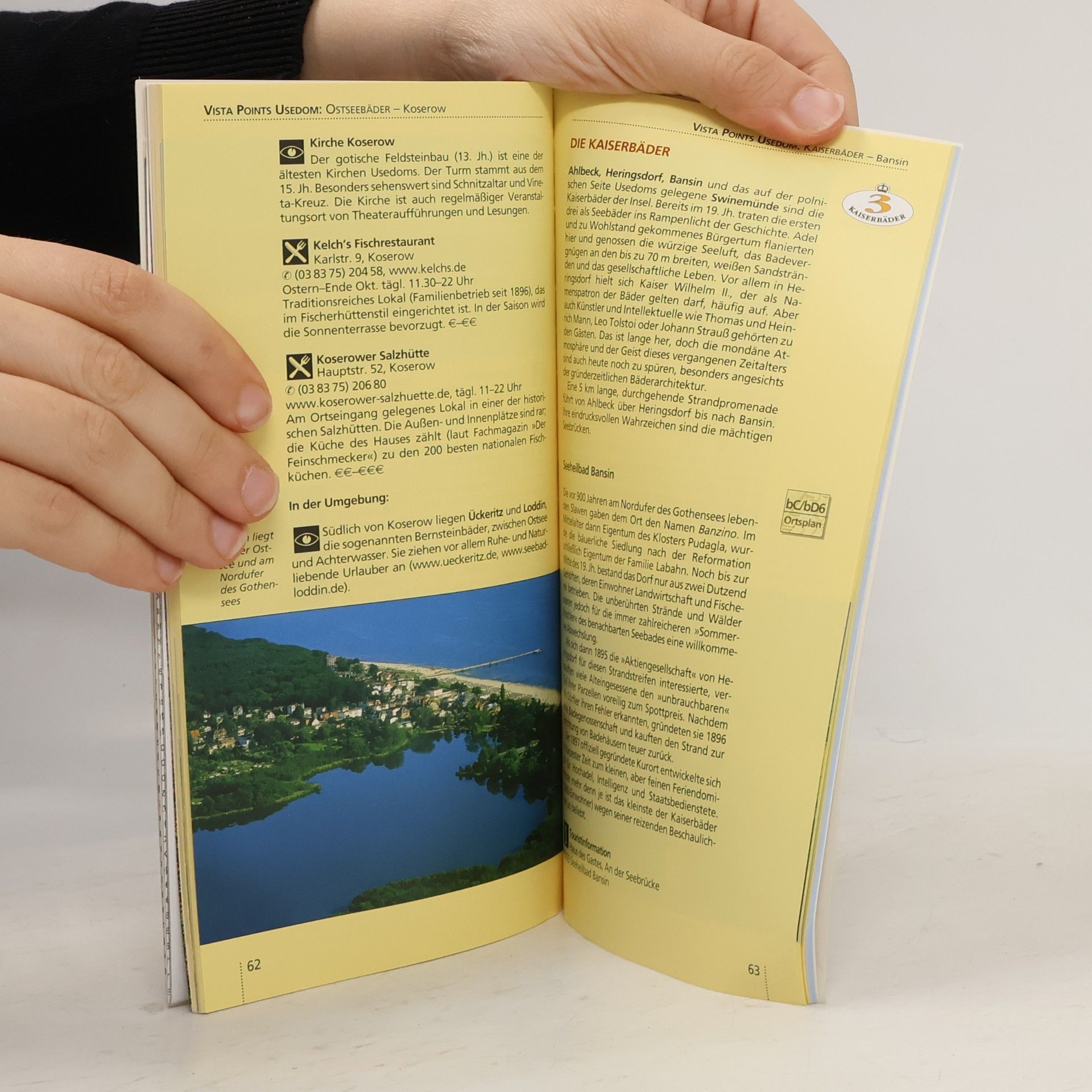 Eszter Kalmar Rügen Usedom mit Landkarte