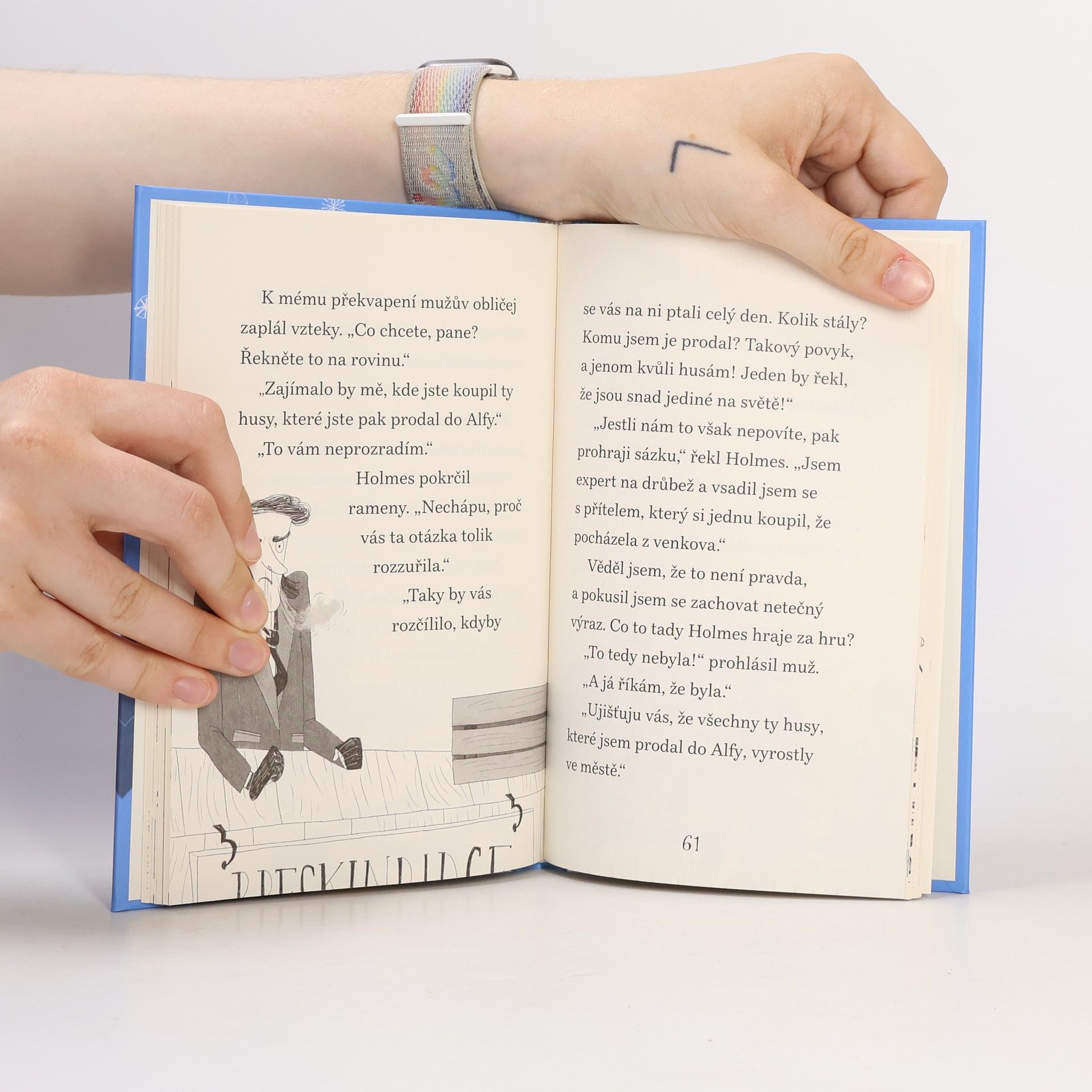 Arthur Conan Doyle Modrý drahokam