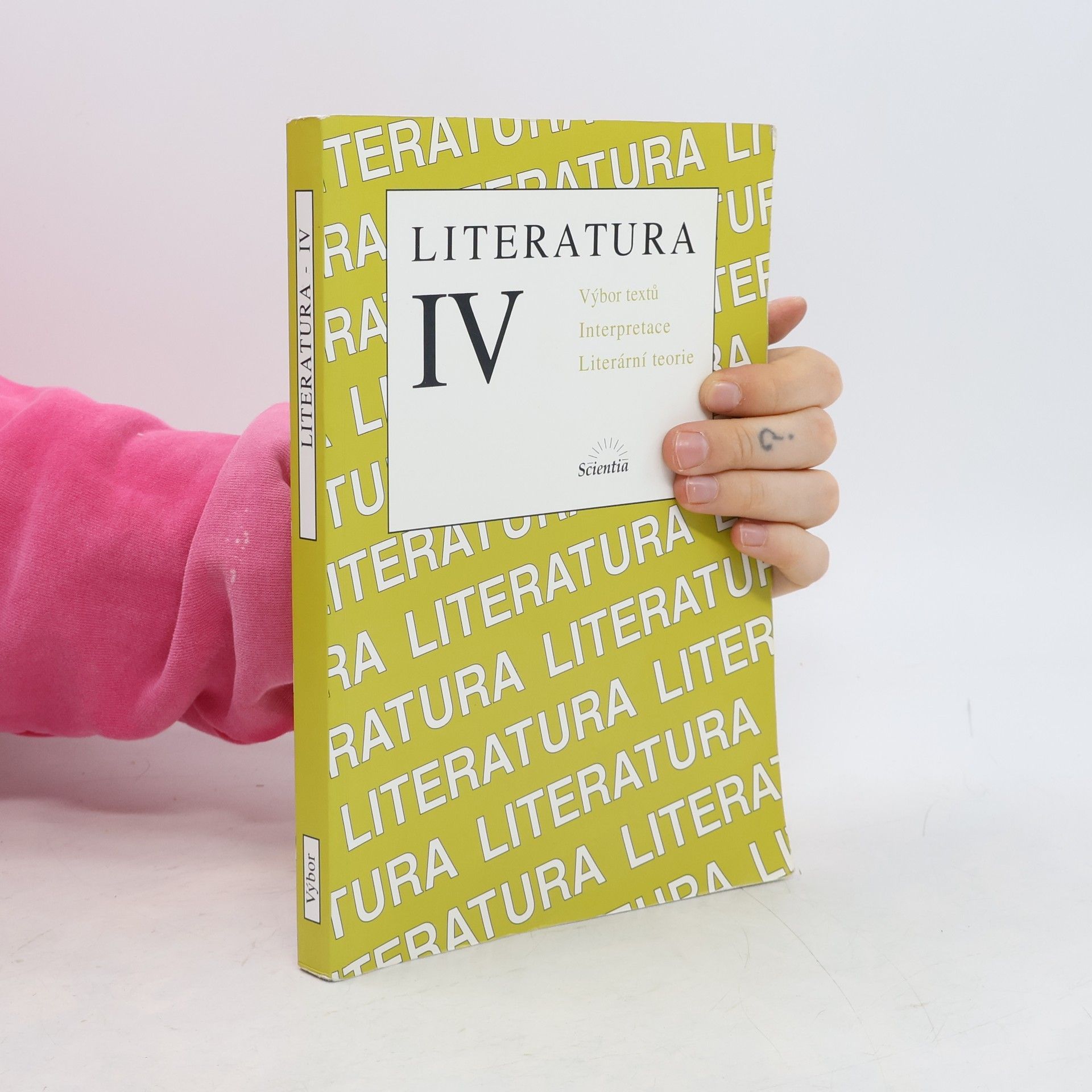 Bohuslav Hoffmann Literatura IV. Výbor textů, interpretace, literární teorie