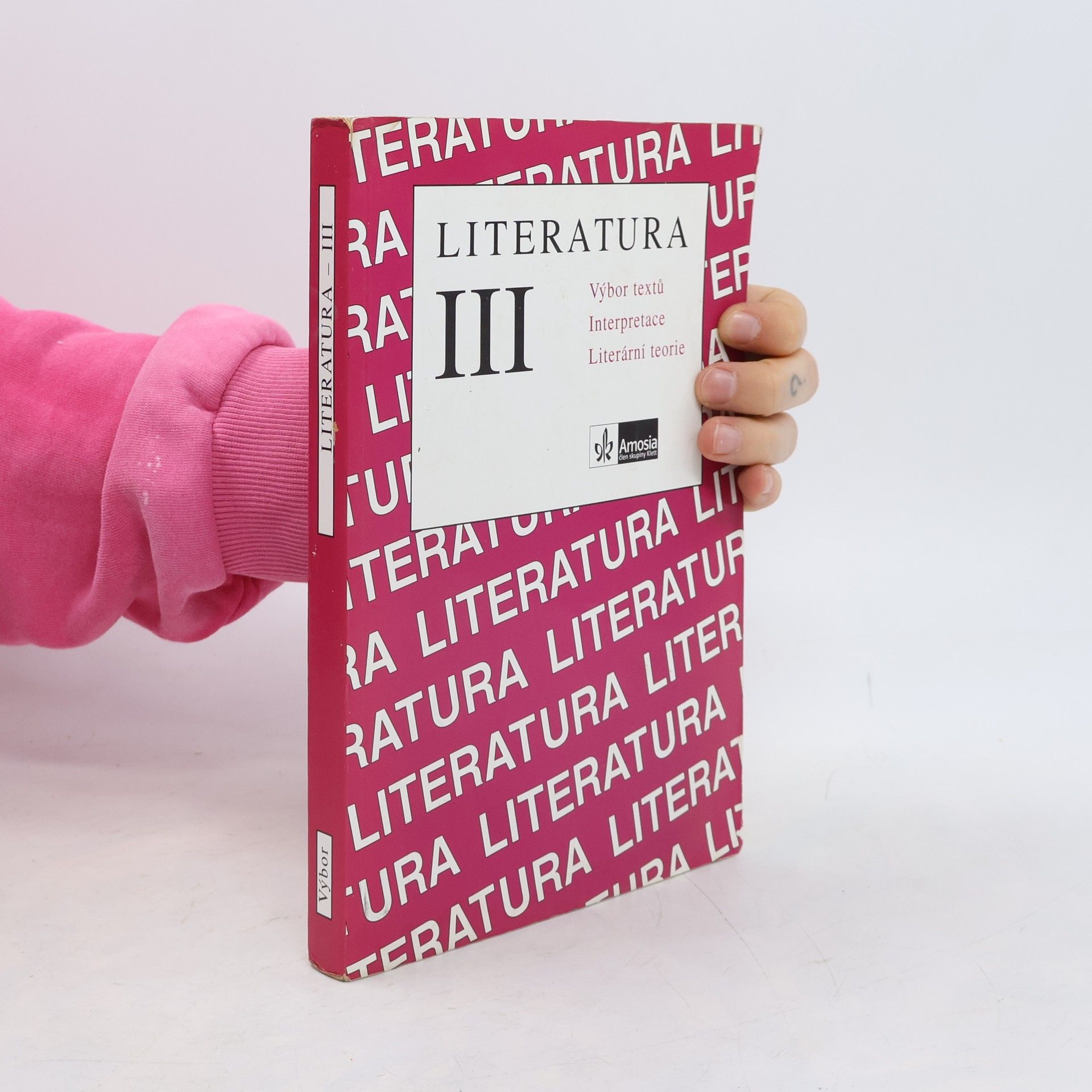 Bohuslav Hoffmann Literatura III. Výbor textů, interpretace, literární teorie