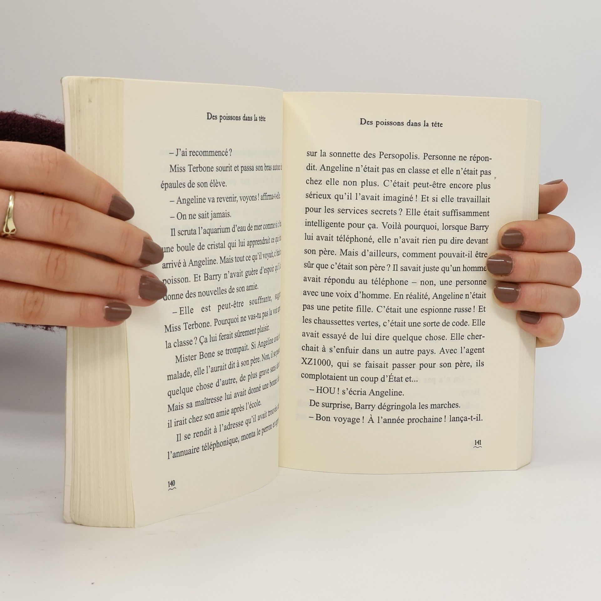 Louis Sachar Des poissons dans la tête