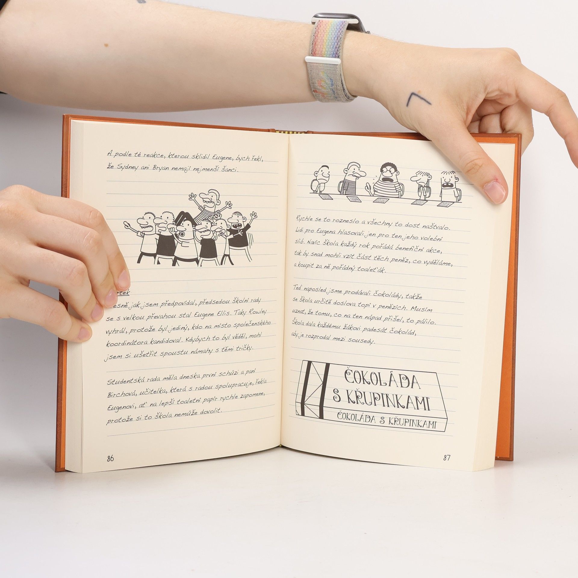 Jeff Kinney Deník malého poseroutky 7. Páté kolo u vozu