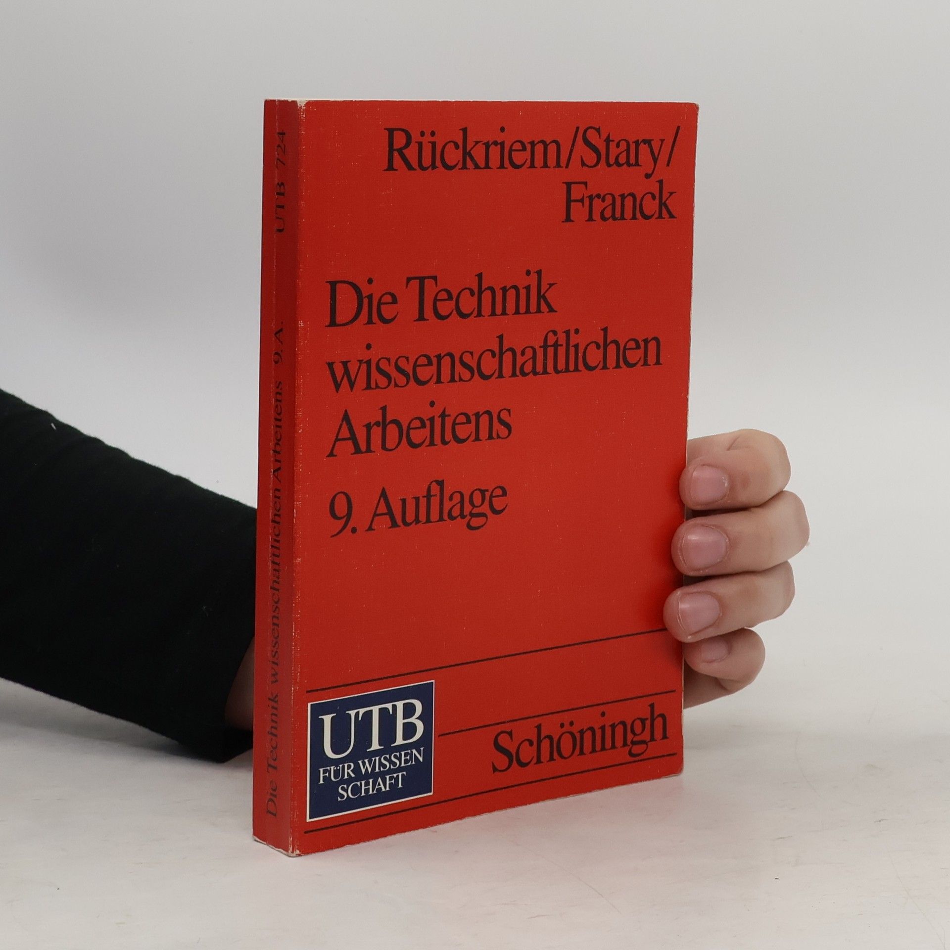 Norbert Franck Die Technik wissenschaftlichen Arbeitens