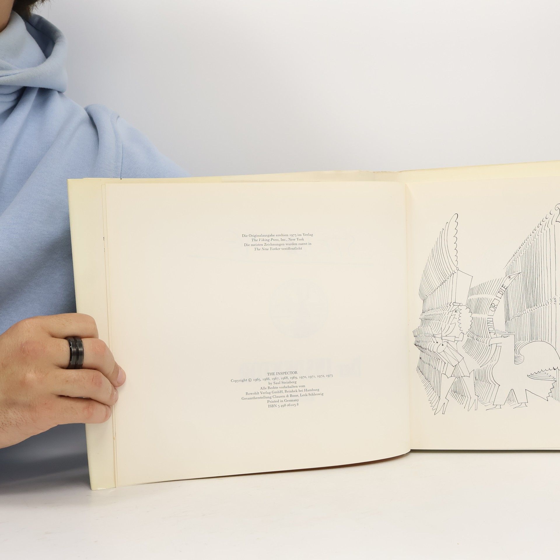 Saul Steinberg Der Inspektor