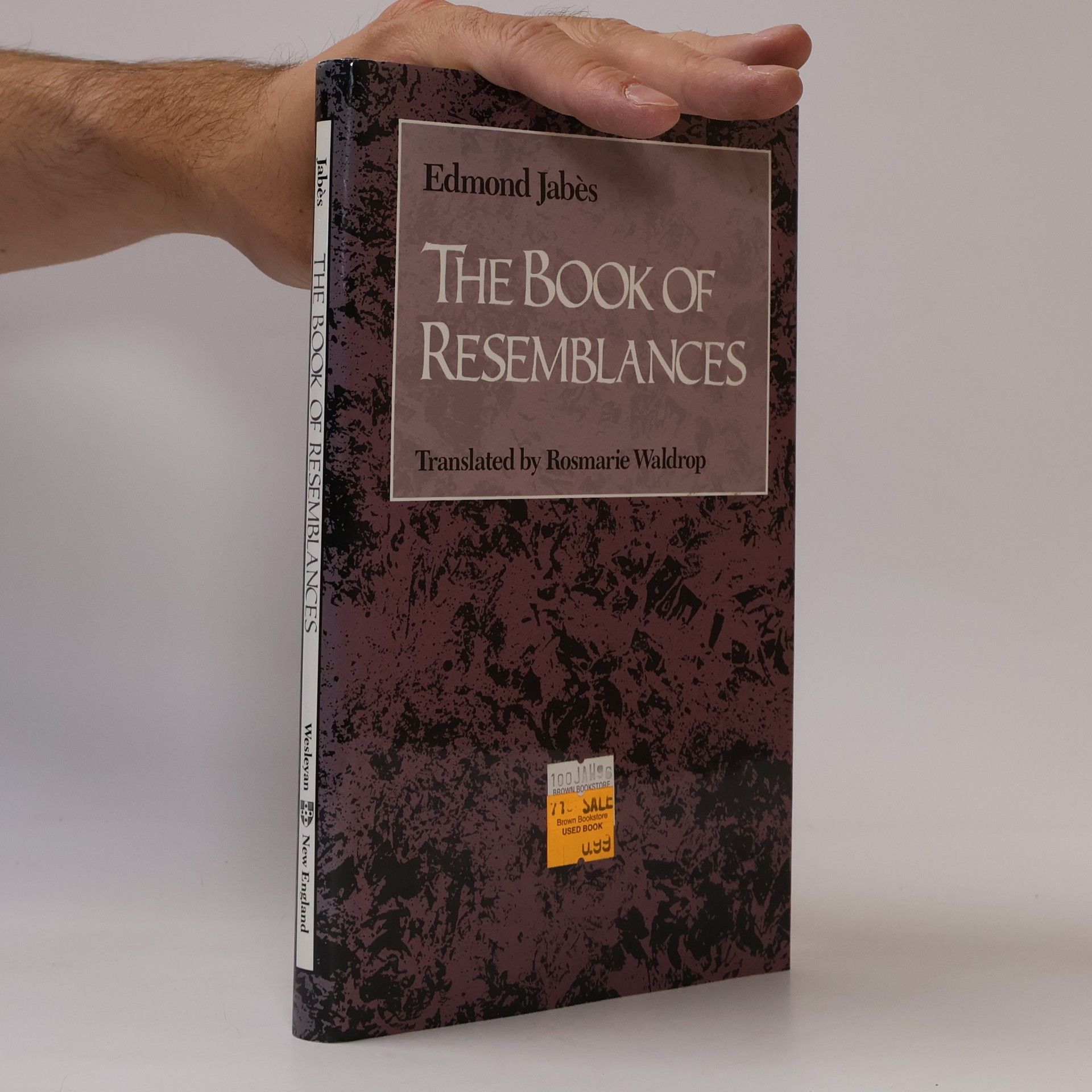 Edmond Jabès The Book of Resemblances