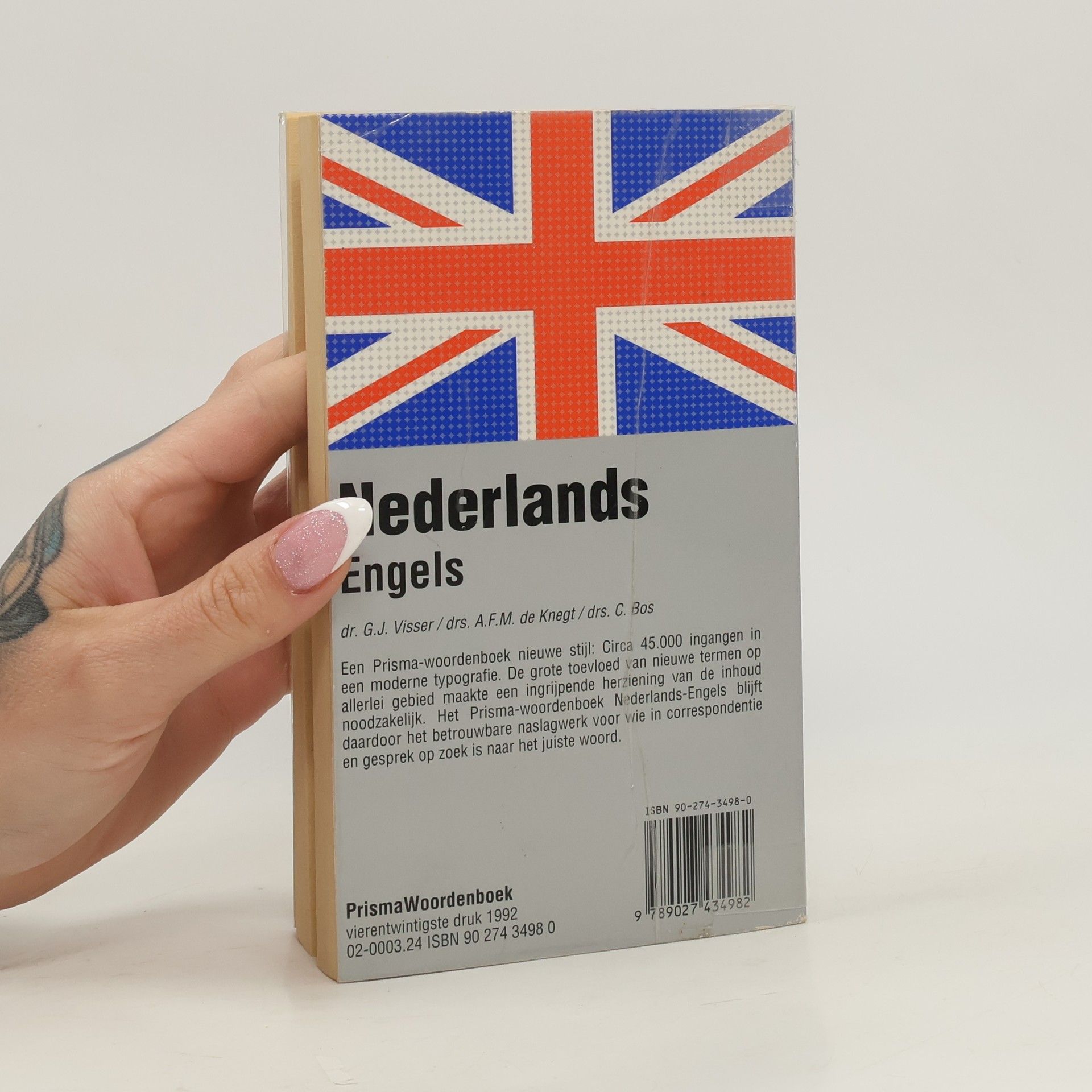 G. J. Visser Prisma Pockets - PW3: Nederlands-Engels
