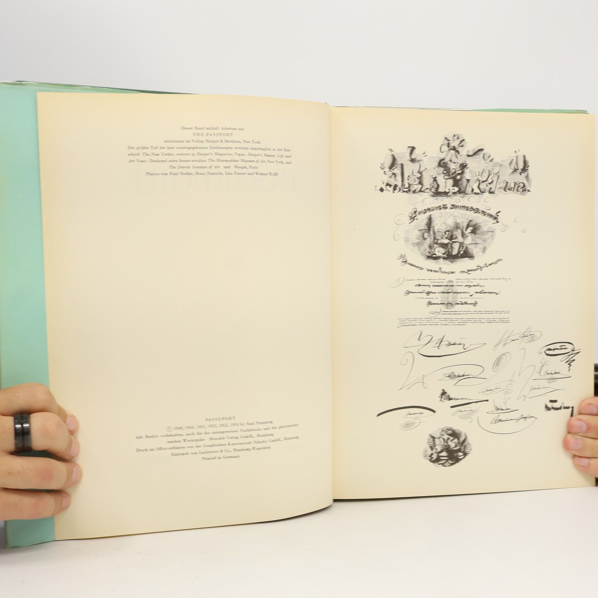 Saul Steinberg Steinberg's Passeport