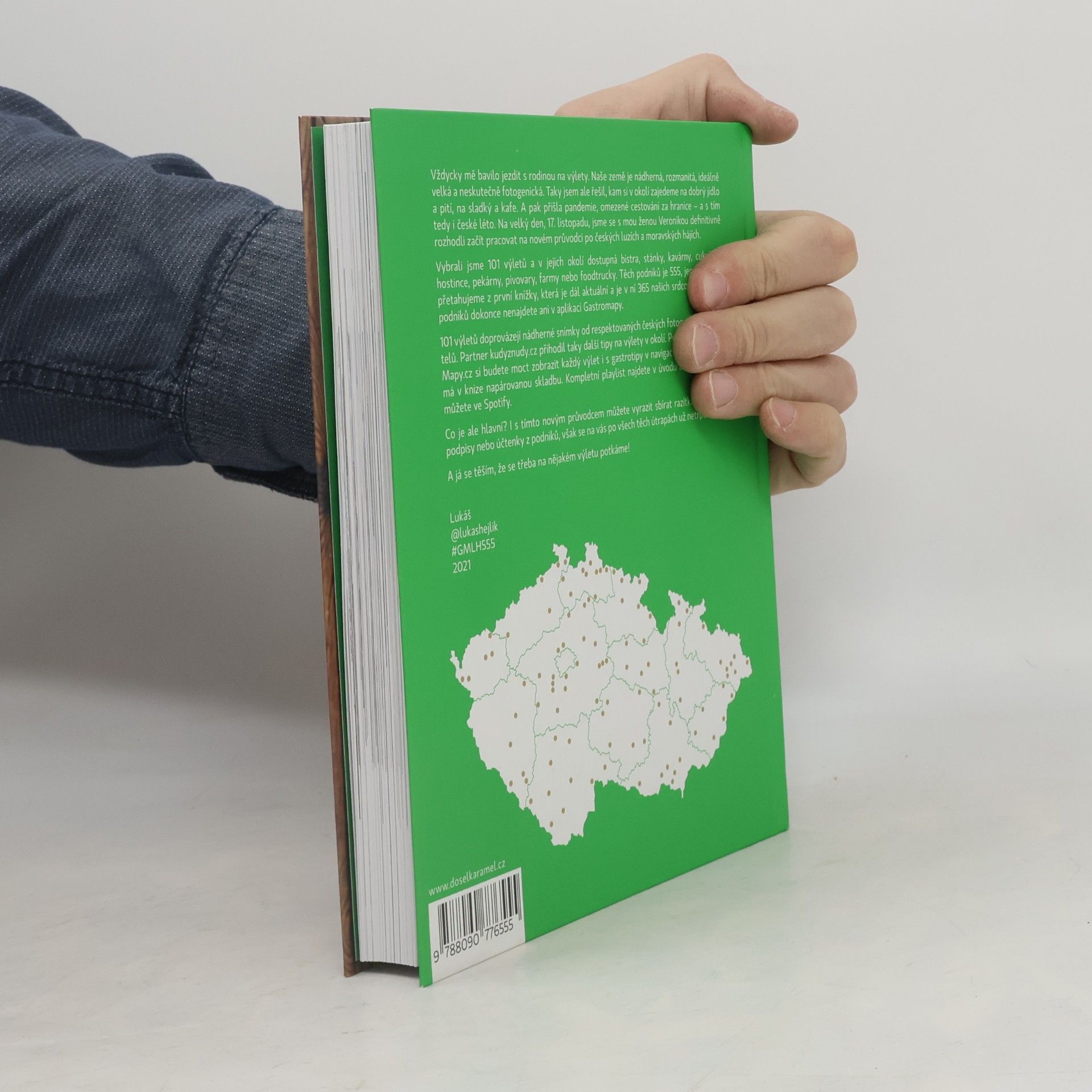 Lukáš Hejlík 555. Výlety s gastromapou Lukáše Hejlíka