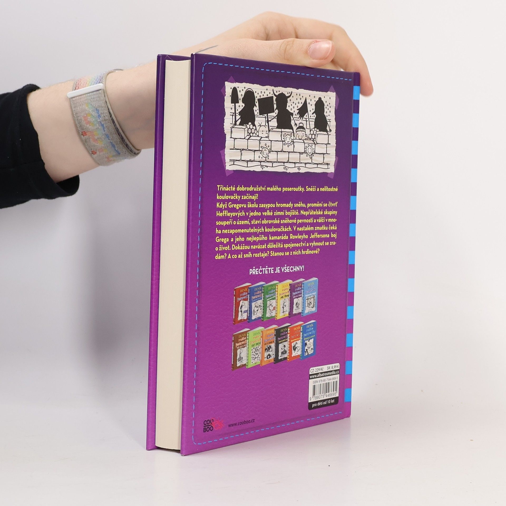 Jeff Kinney Deník malého poseroutky 13. Radosti zimy