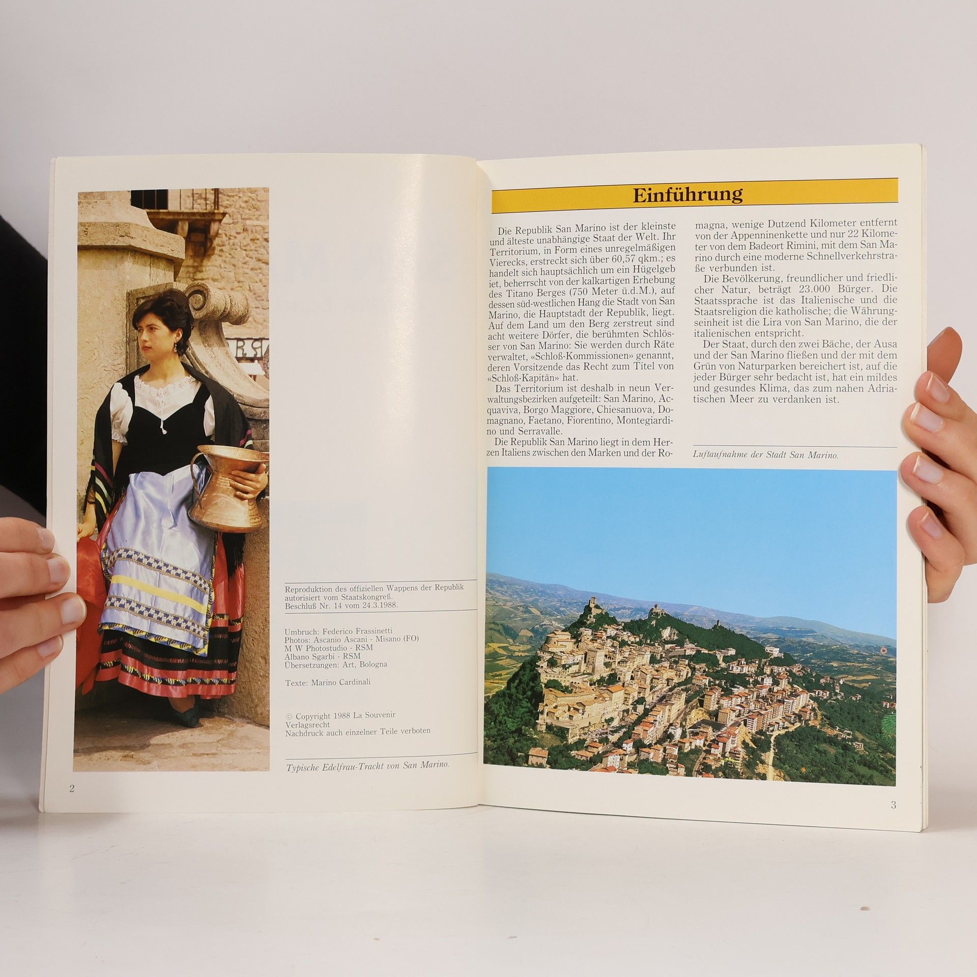 Collectif d'auteurs San Marino antikes Land der Freiheit