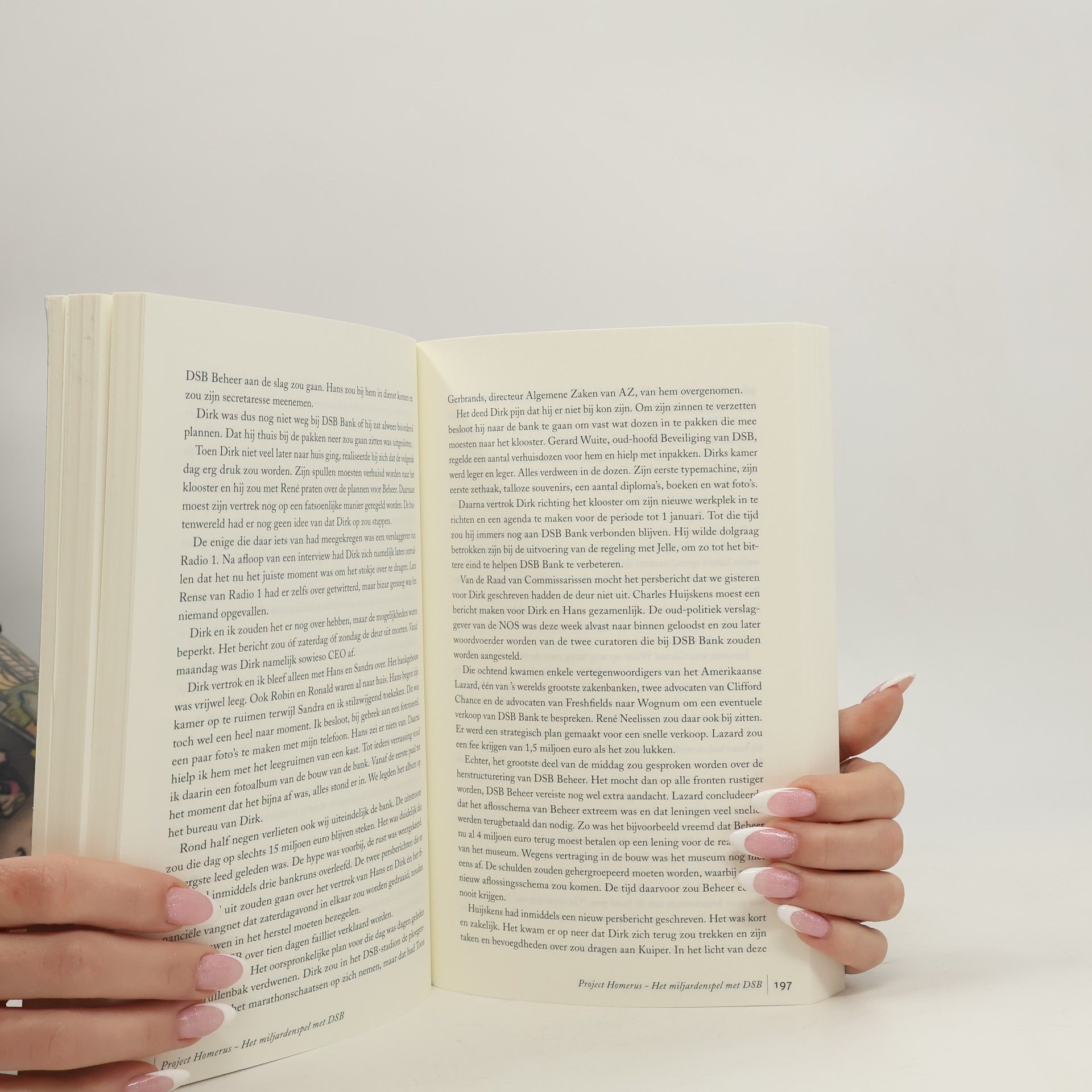 Kirsten Verdel Project Homerus: Het Miljardenspel met DSB