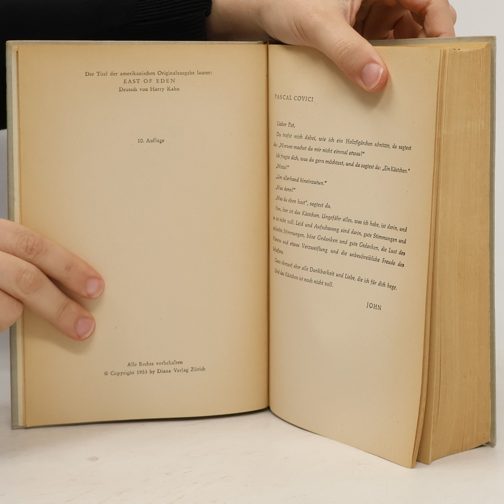 John Steinbeck Jenseits von Eden