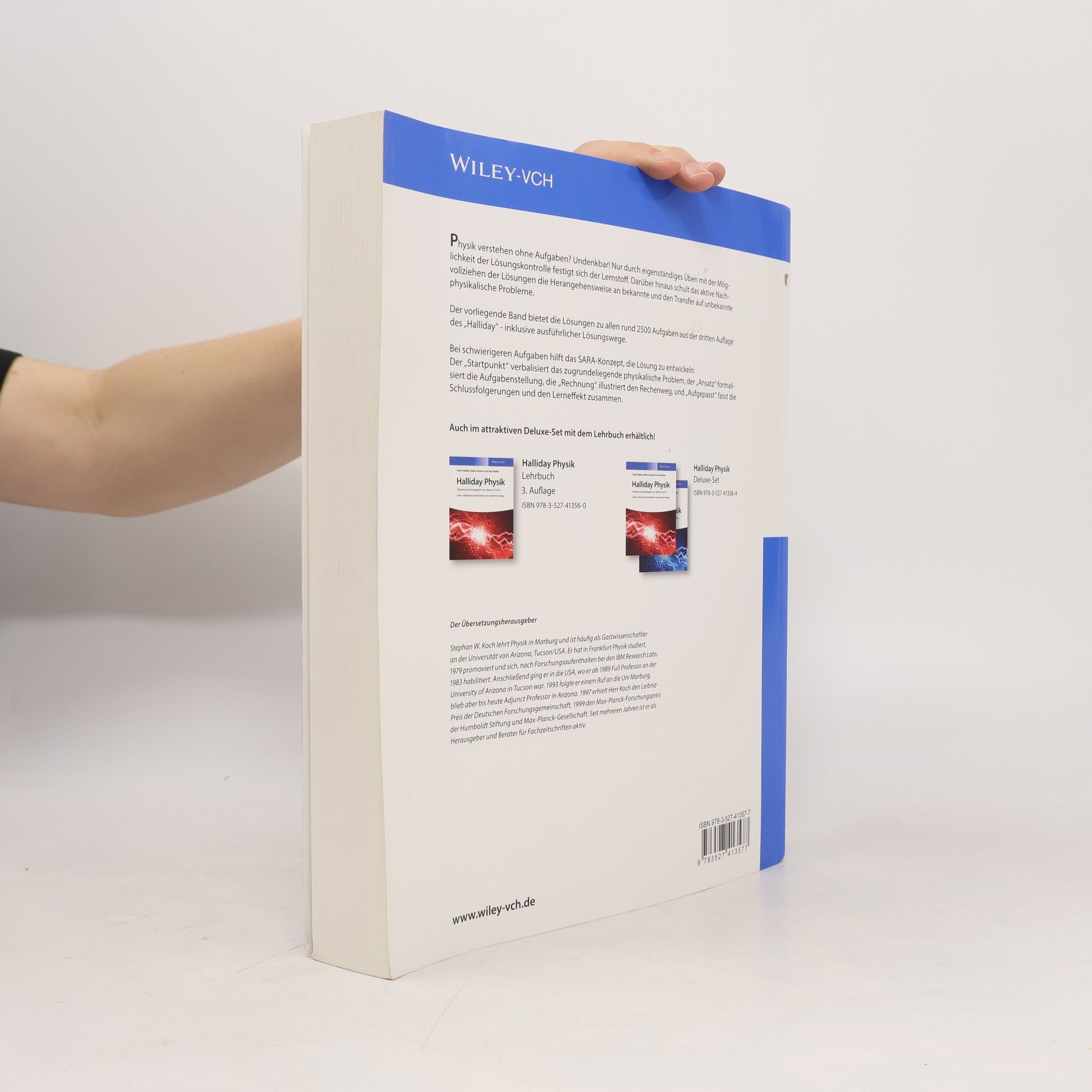 David Halliday Arbeitsbuch Halliday Physik