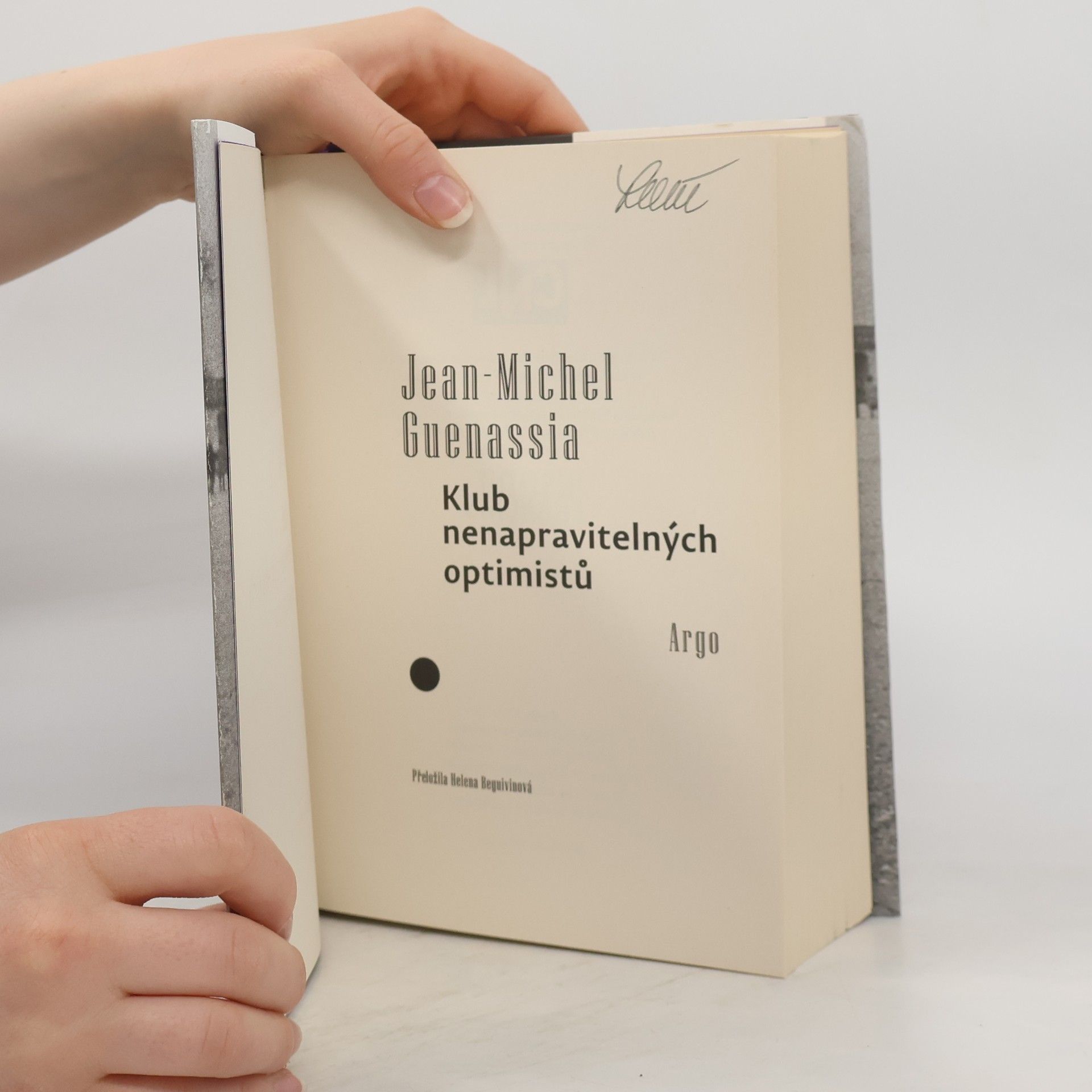 Jean-Michel Guenassia Klub nenapravitelných optimistů