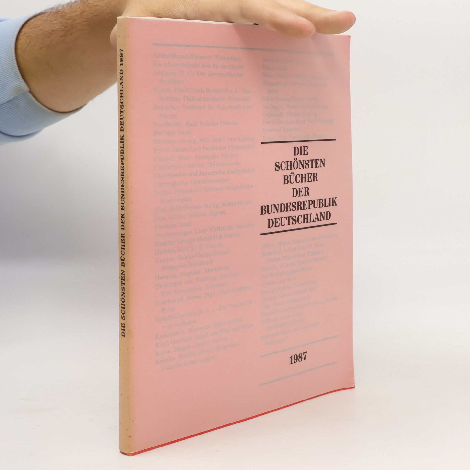 AA.VV. Die schönsten Bücher der Bundesrepublik Deutschland 1987