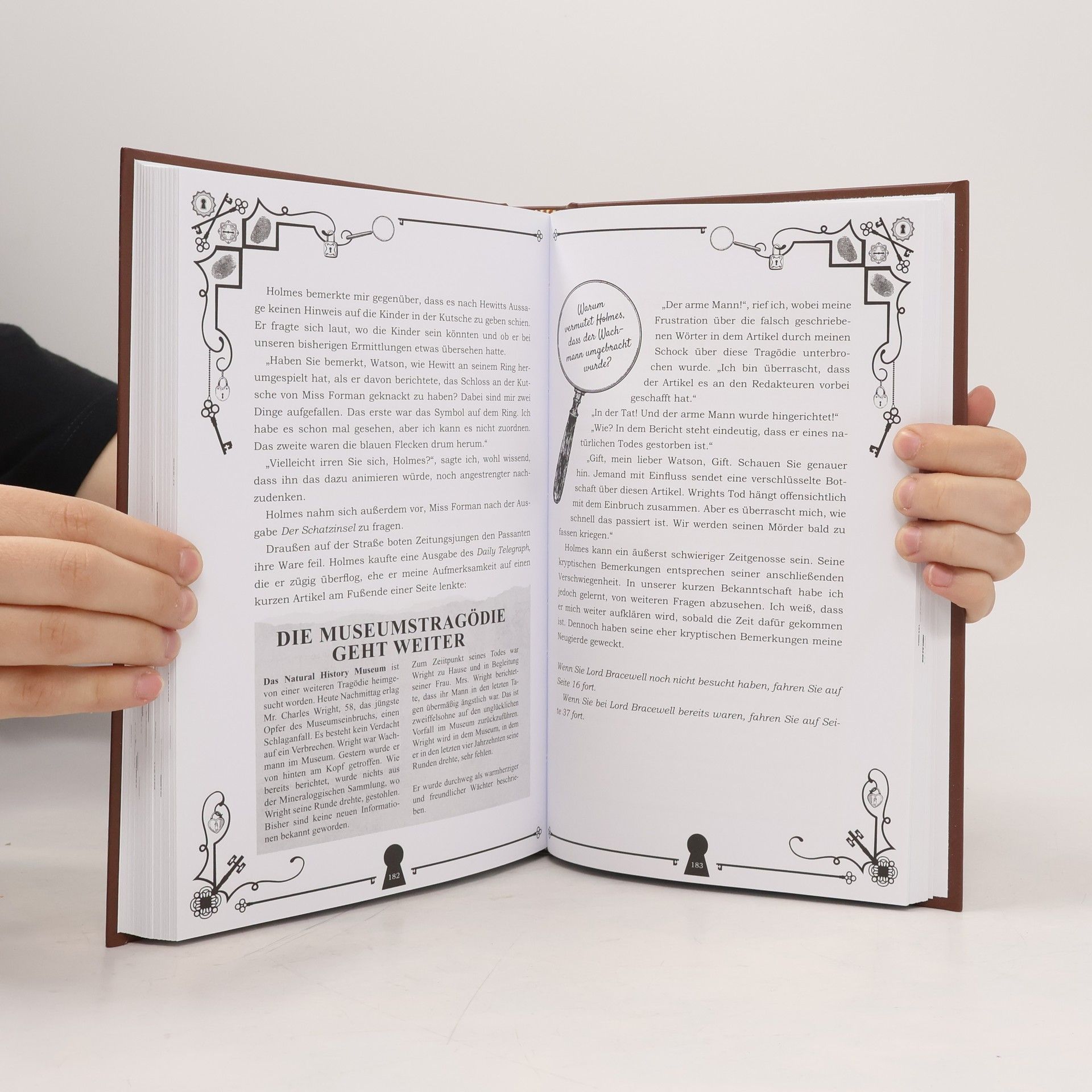 Tom Ue Sherlocked. Das offizielle Escape Room Rätselbuch