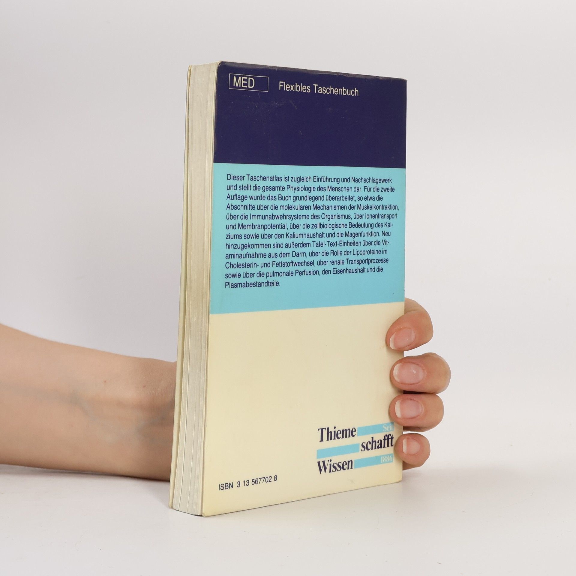 Stefan Silbernagl Taschenatlas der Physiologie